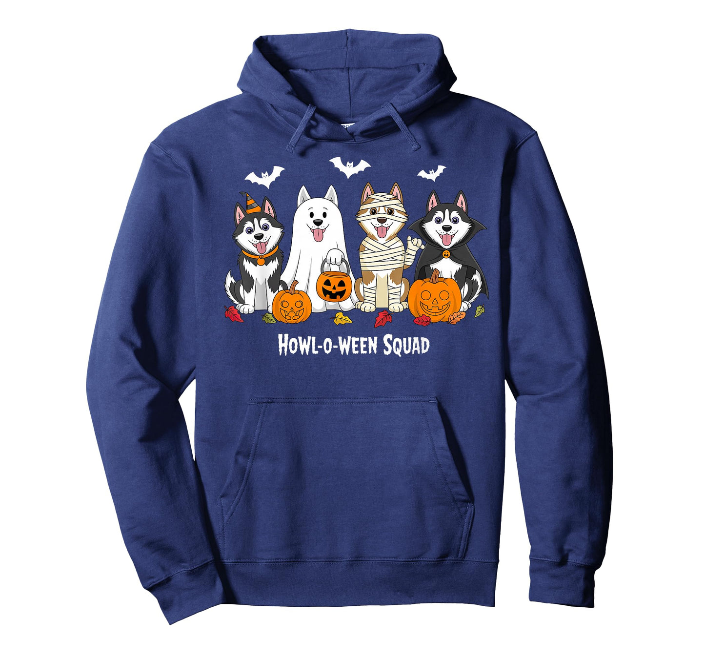 Husky Halloween Howl O Ween Squad T-Shirt