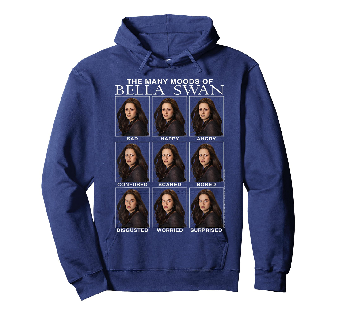 Twilight Saga The Many Moods of Bella Swan Meme Movie T-Shirt