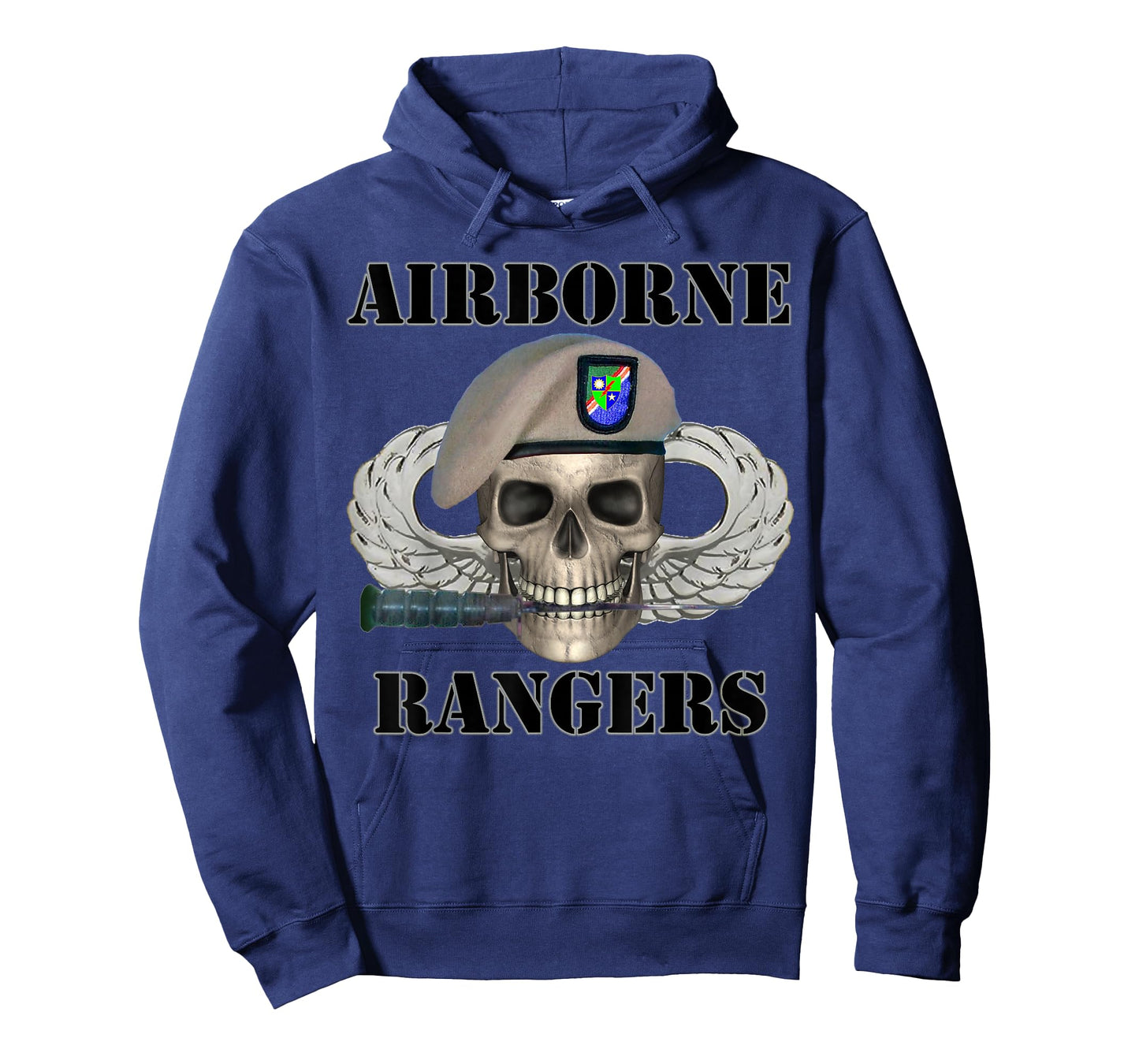 Airborne Rangers - Army Vets of Ft Benning Rangers Design T-Shirt