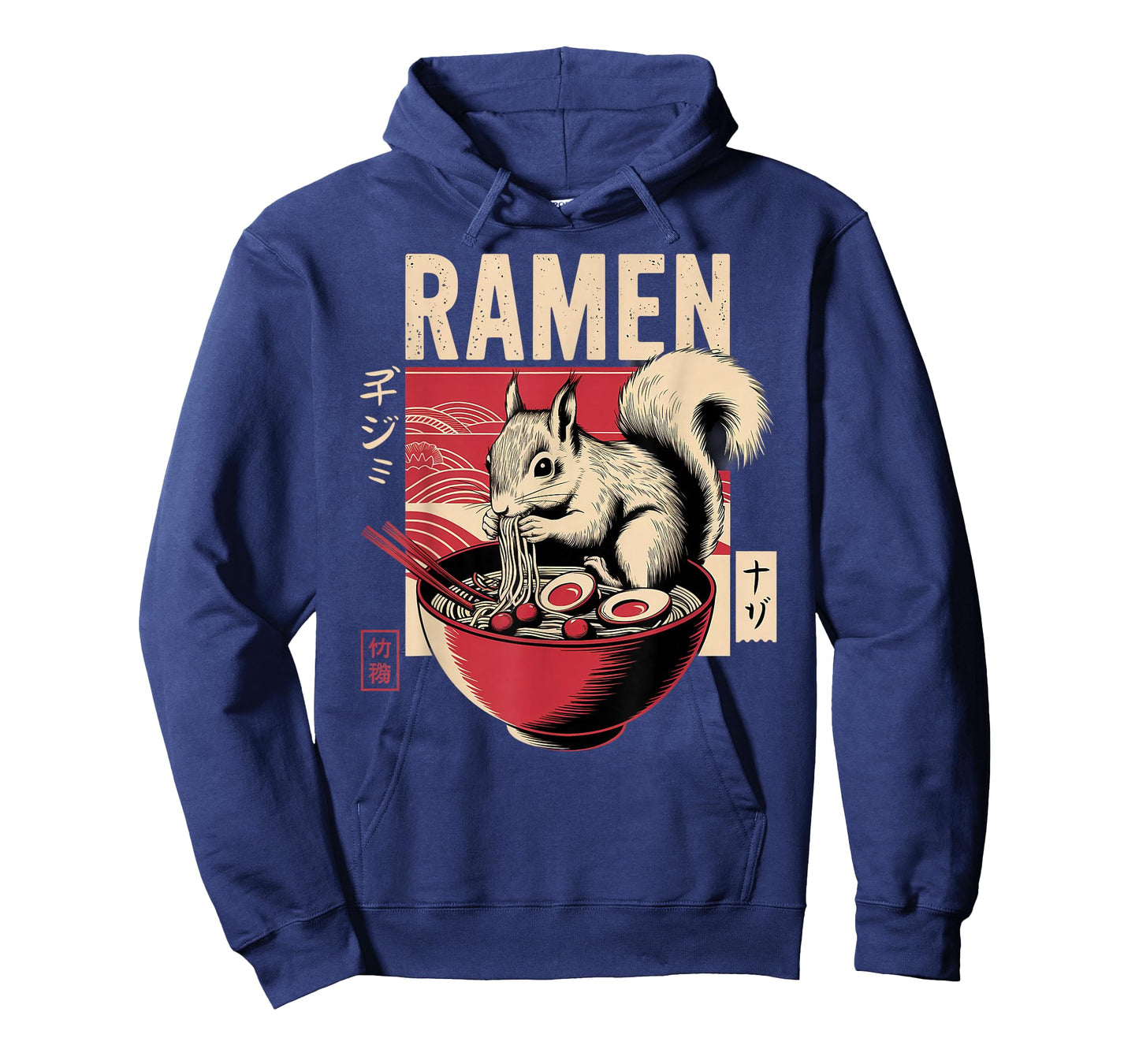 Anime Squirrel Manga Kawaii Otaku Japanese Ramen Squirrel T-Shirt