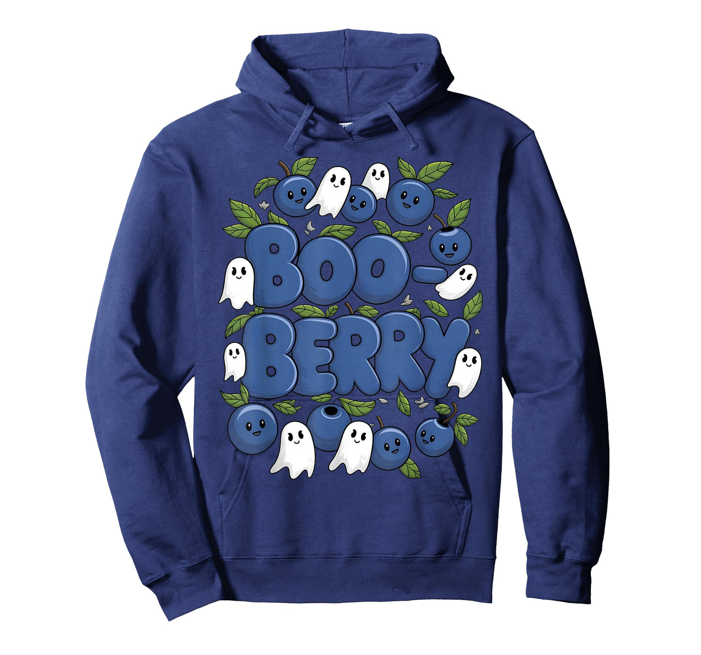 Boo Berry Blueberry Halloween Funny Ghost Costume Boys Girls T-Shirt