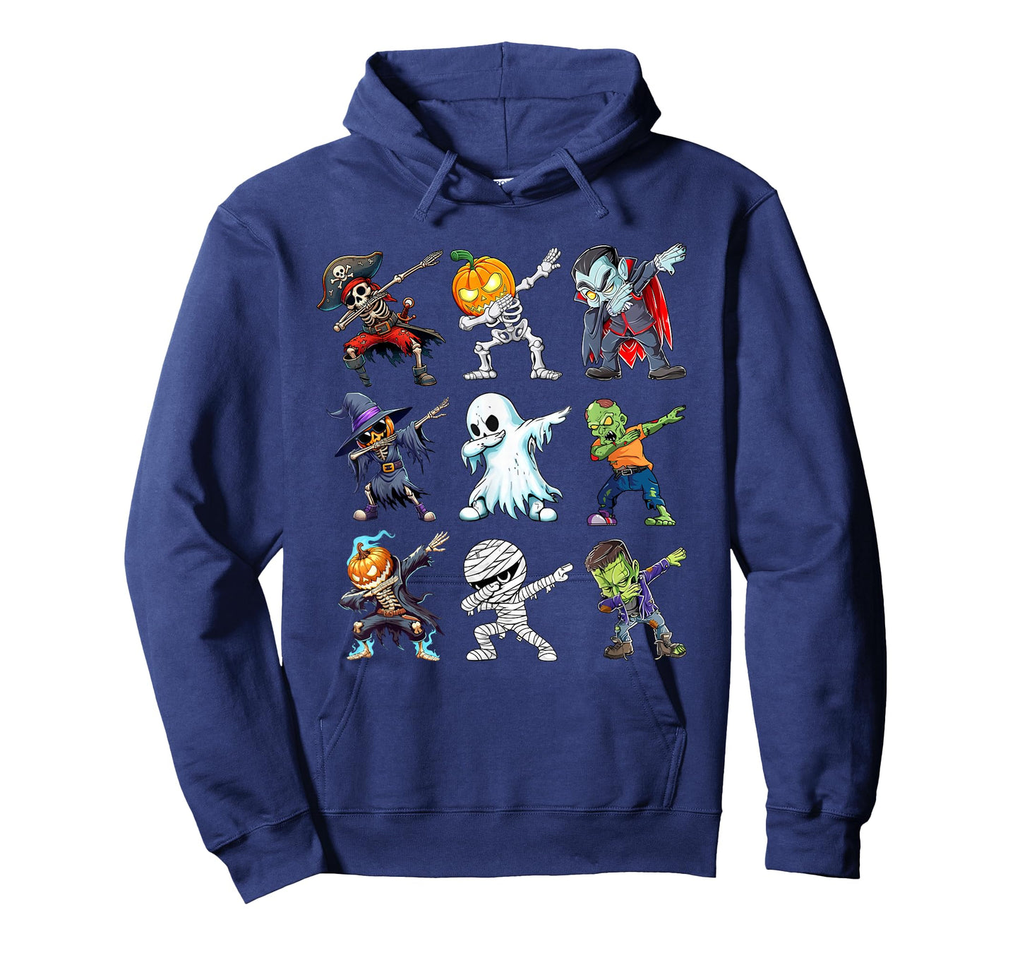 Dabbing Halloween Boys Ghost Skeleton Zombie Pumpkin Mummy T-Shirt