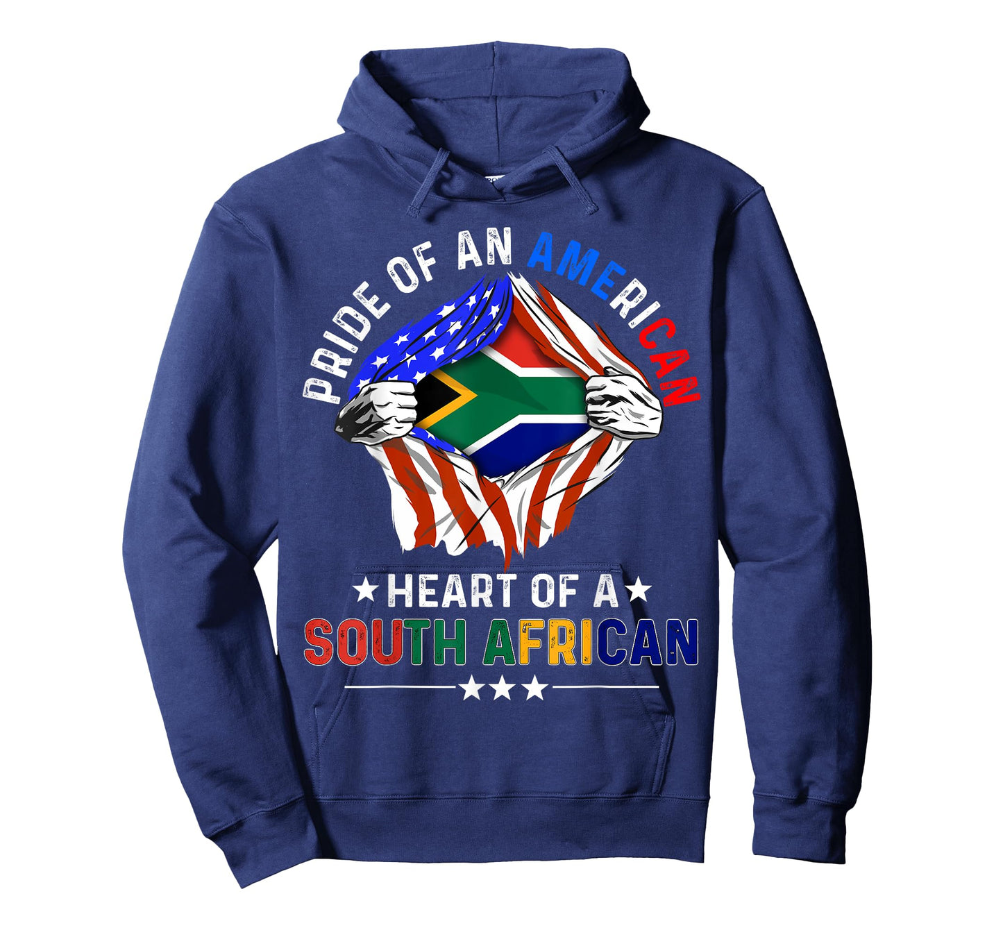 South African American America Pride Foreign African Flag T-Shirt