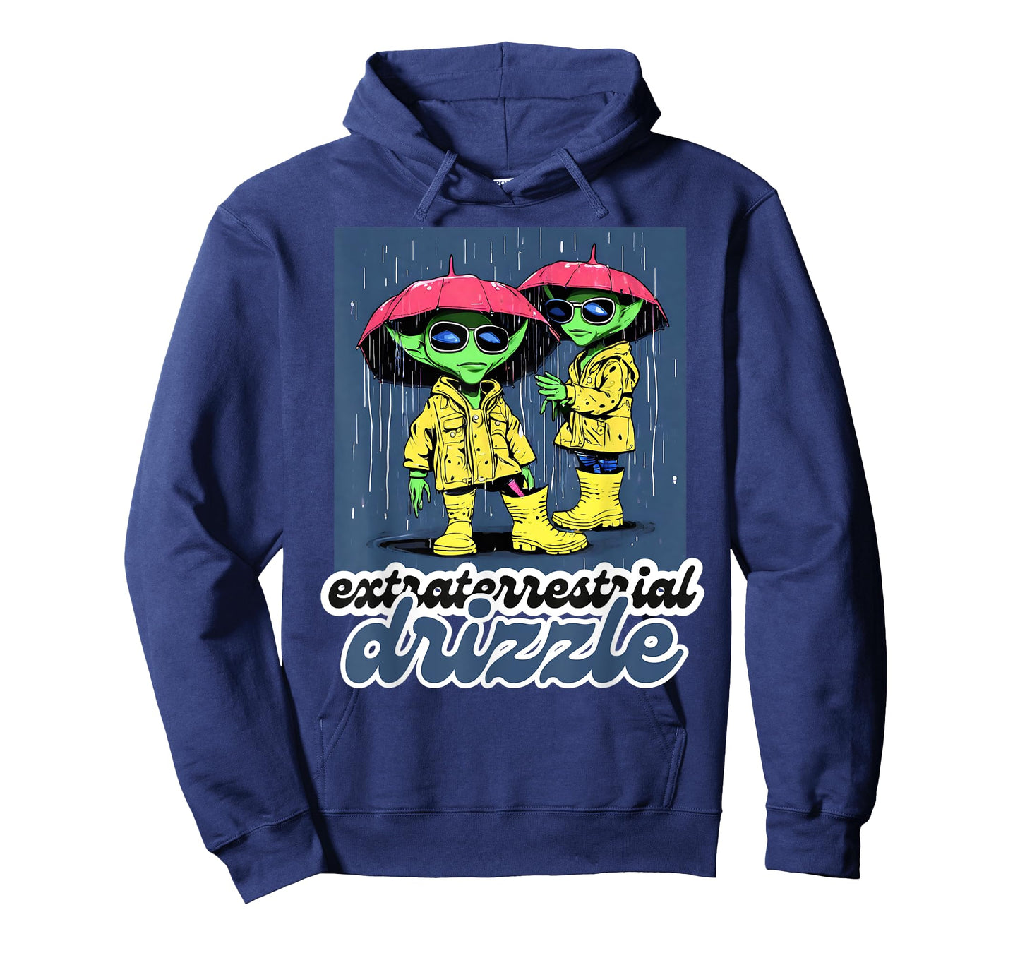 Extraterrestrial Drizzle Alien Design T-Shirt