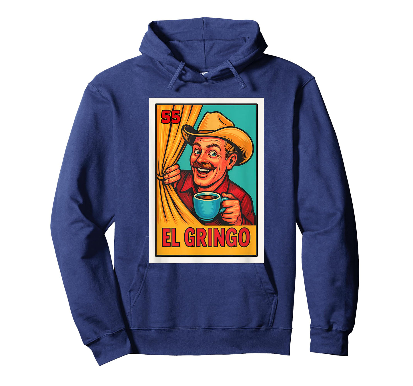 Mexican Lottery Designs Mexican El Gringo Parody Lottery T-Shirt