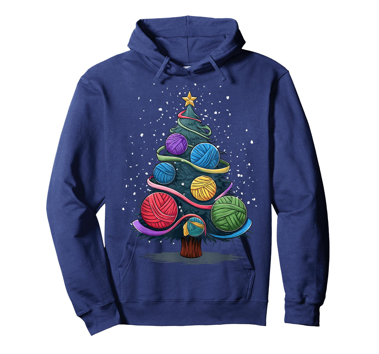 Yarn Christmas Tree T-Shirt