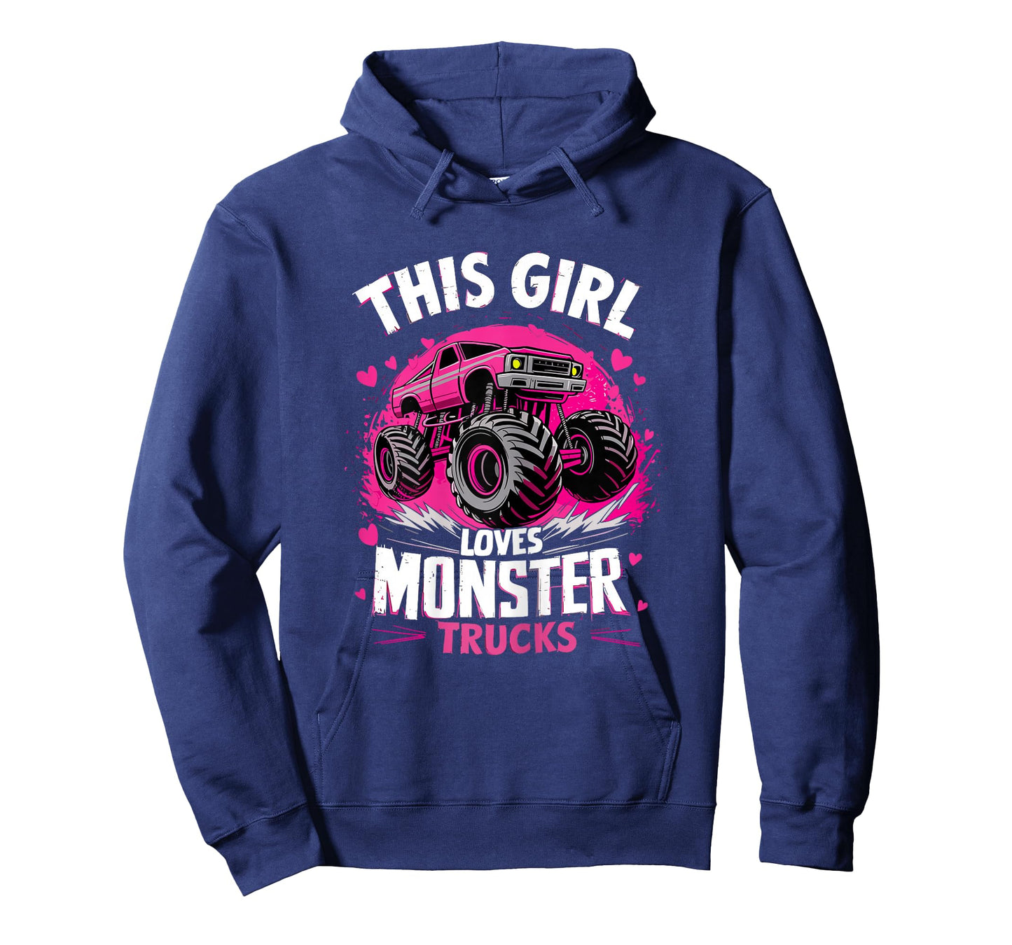 This Girl Loves Monster Trucks T-Shirt