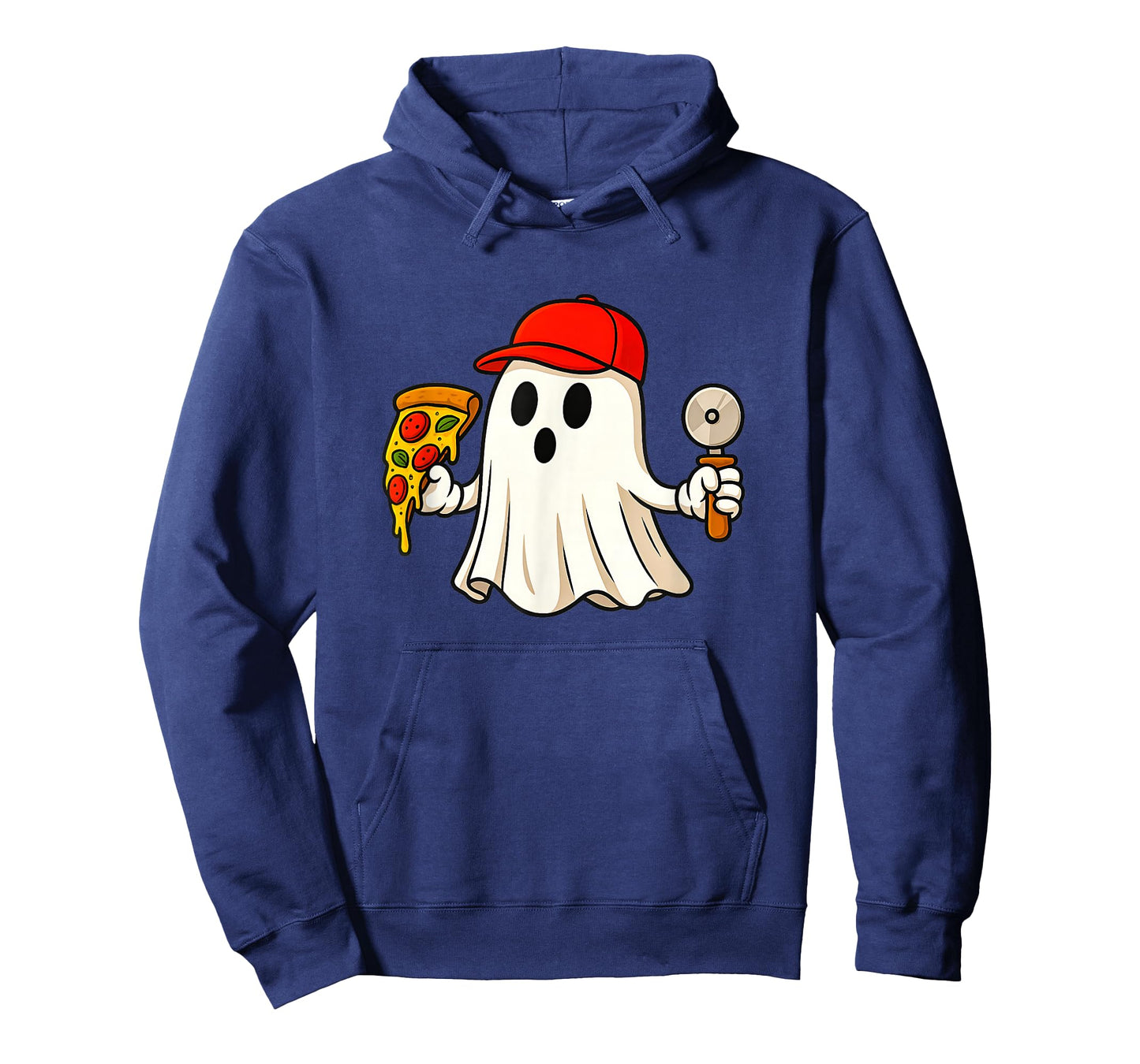 Pizza Halloween Chef Foodie Halloween Pizza Delivery Man T-Shirt