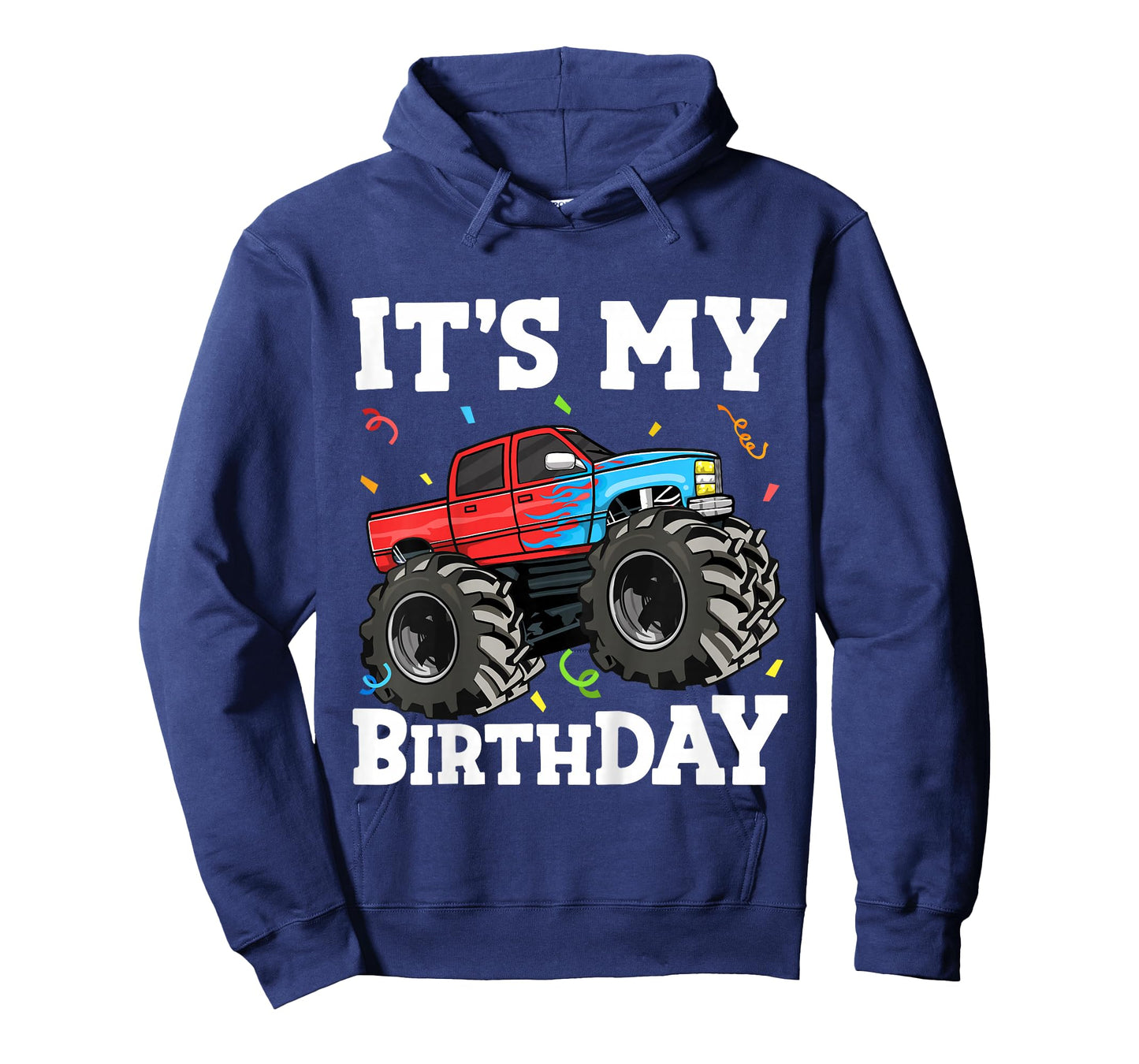 Kids It's My Birthday Monster Truck Birthday Boy Toddler T-Shirt