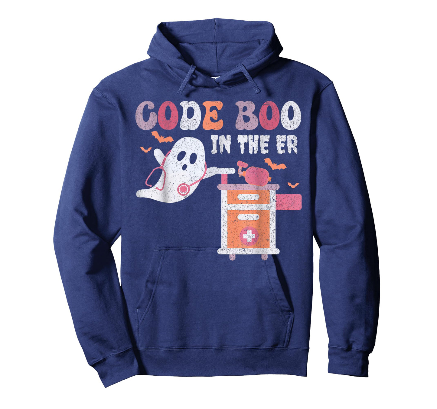 Ghost Code Boo In The ER Respiratory Therapist Halloween T-Shirt