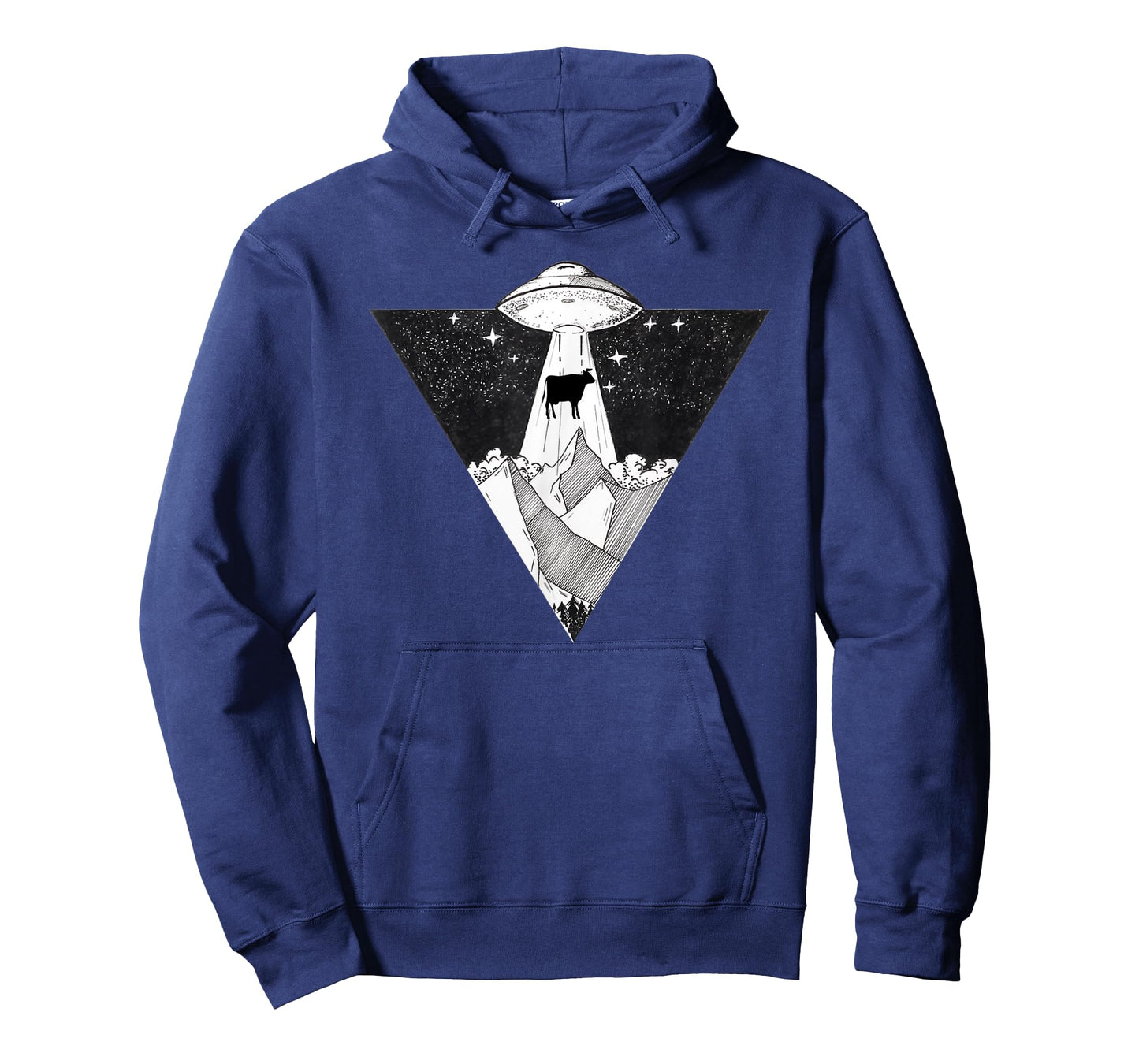 UFO Alien Spaceship Cow Abduction T-Shirt T-Shirt