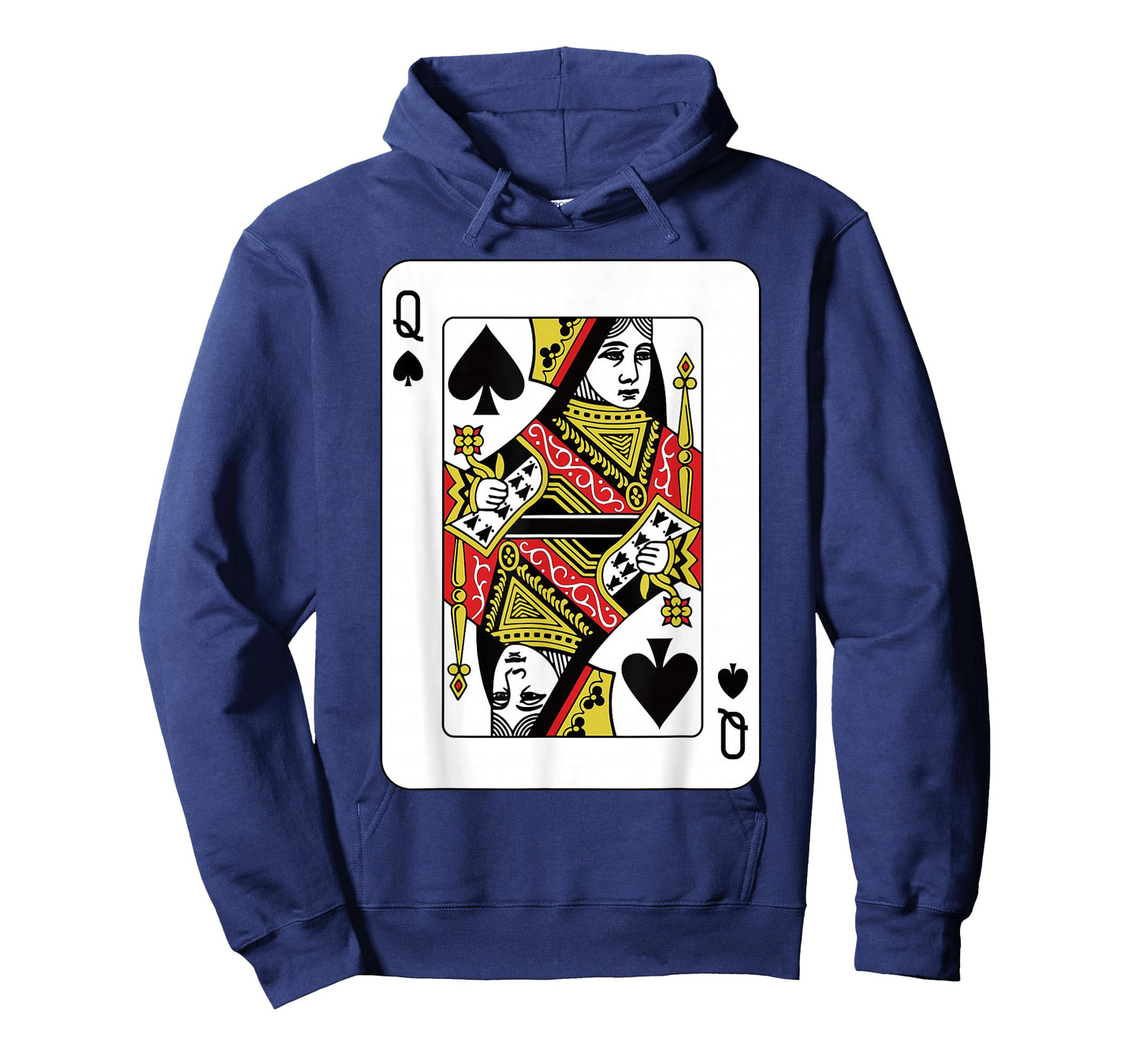 Queen of Spades Playing Card Poker T-Shirt