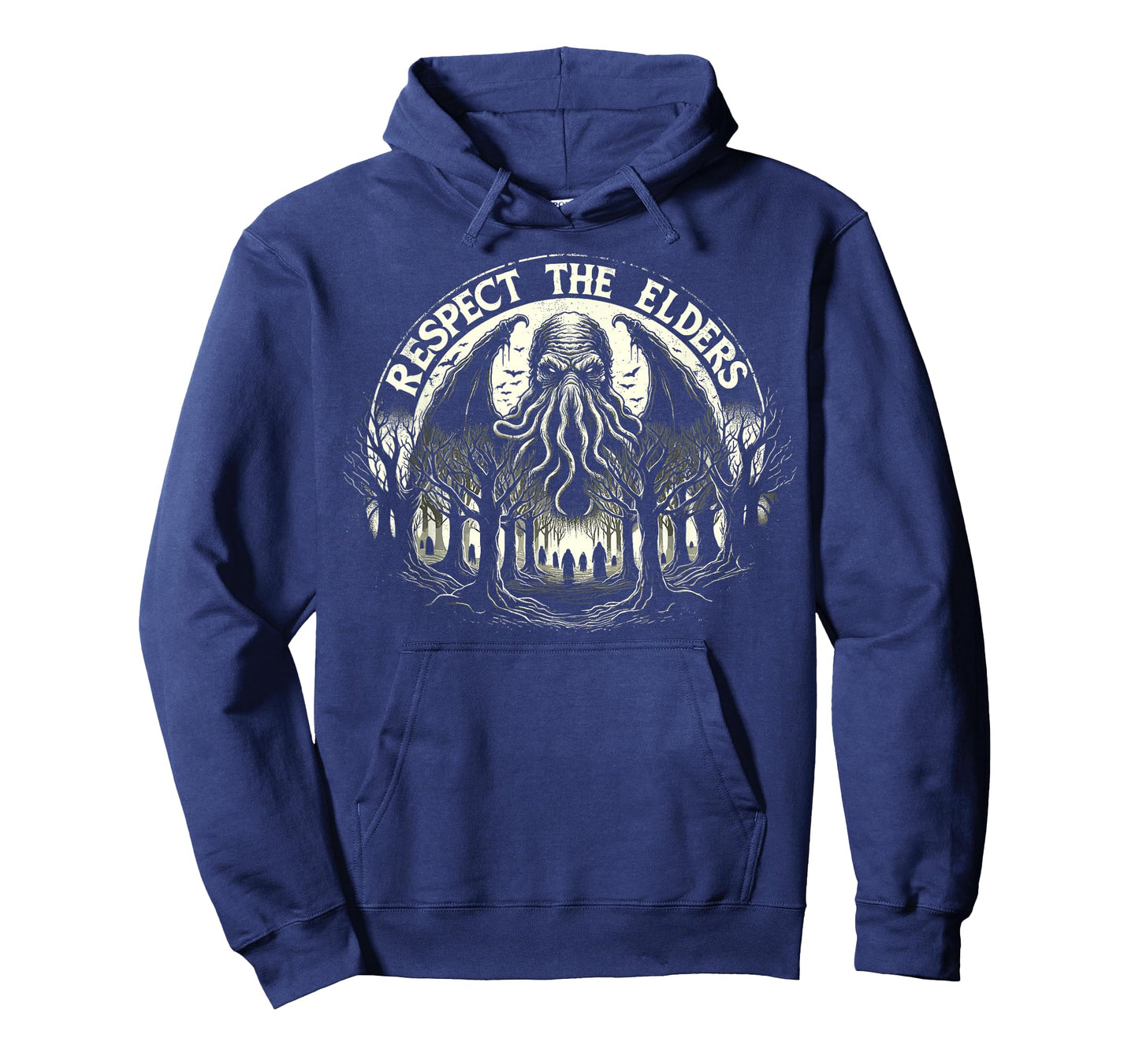 Cthulhu Respect The Elders, Vintage Cosmic Horror T-Shirt