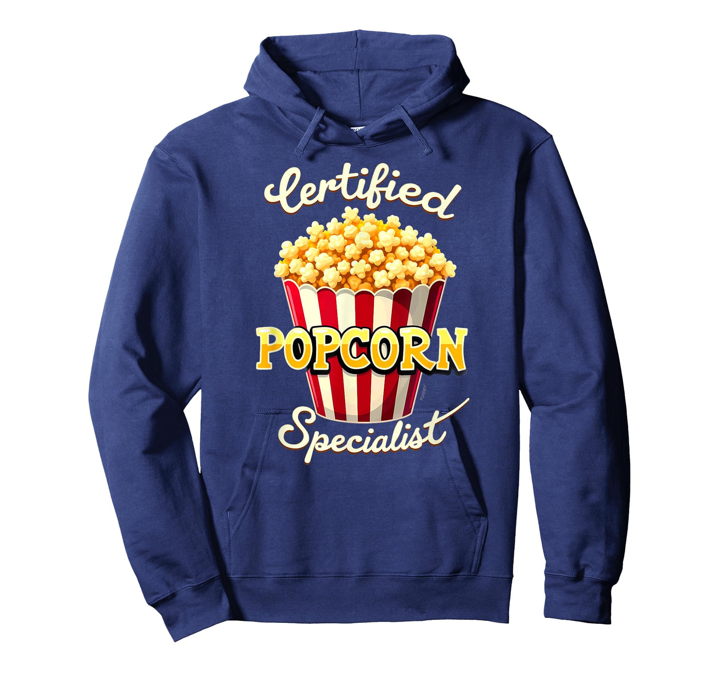 Humor Certified Popcorn Specialist Cinema Movie T-Shirt