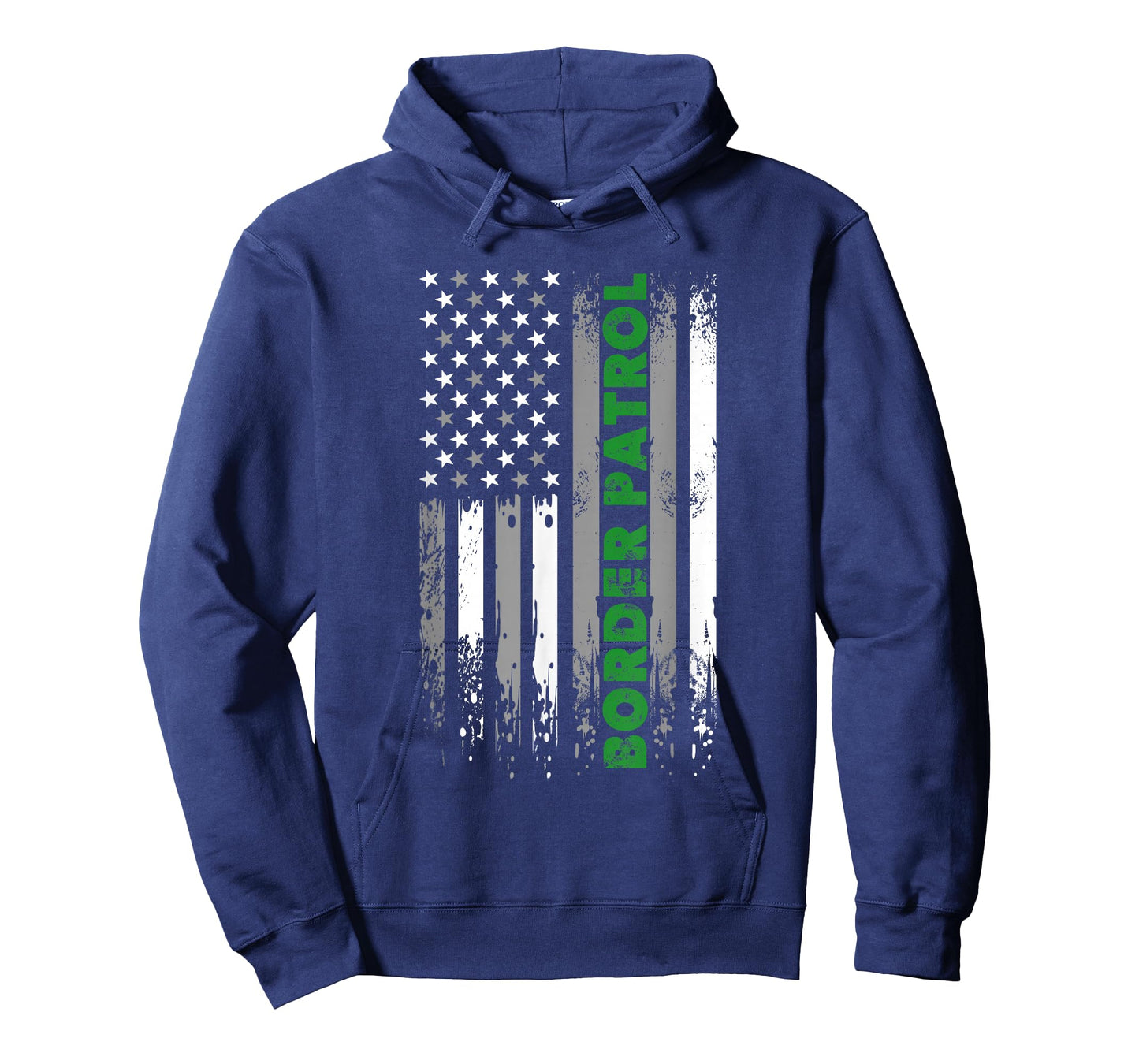 Border Patrol - Thin Green Line Patriot Law Enforcement T-Shirt