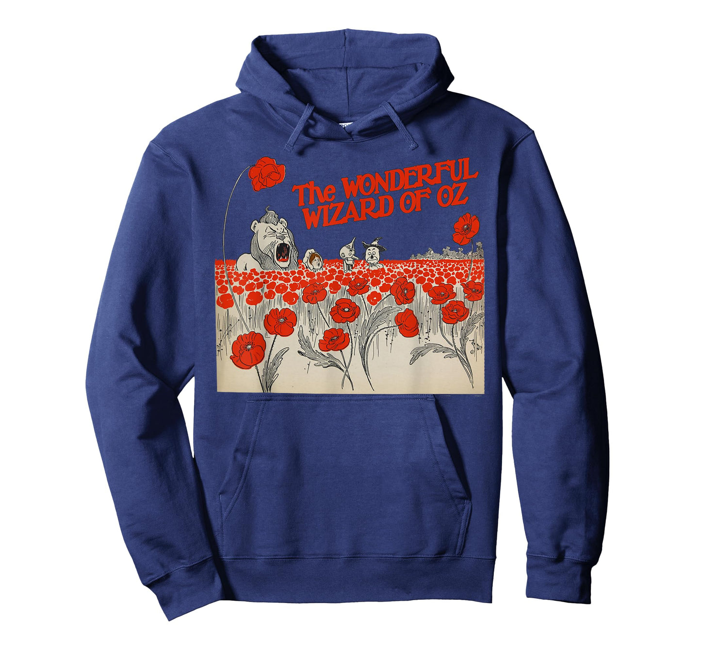 Poppy Field Tin Man Lion Scarecrow Toto Dorothy Wizard of OZ T-Shirt