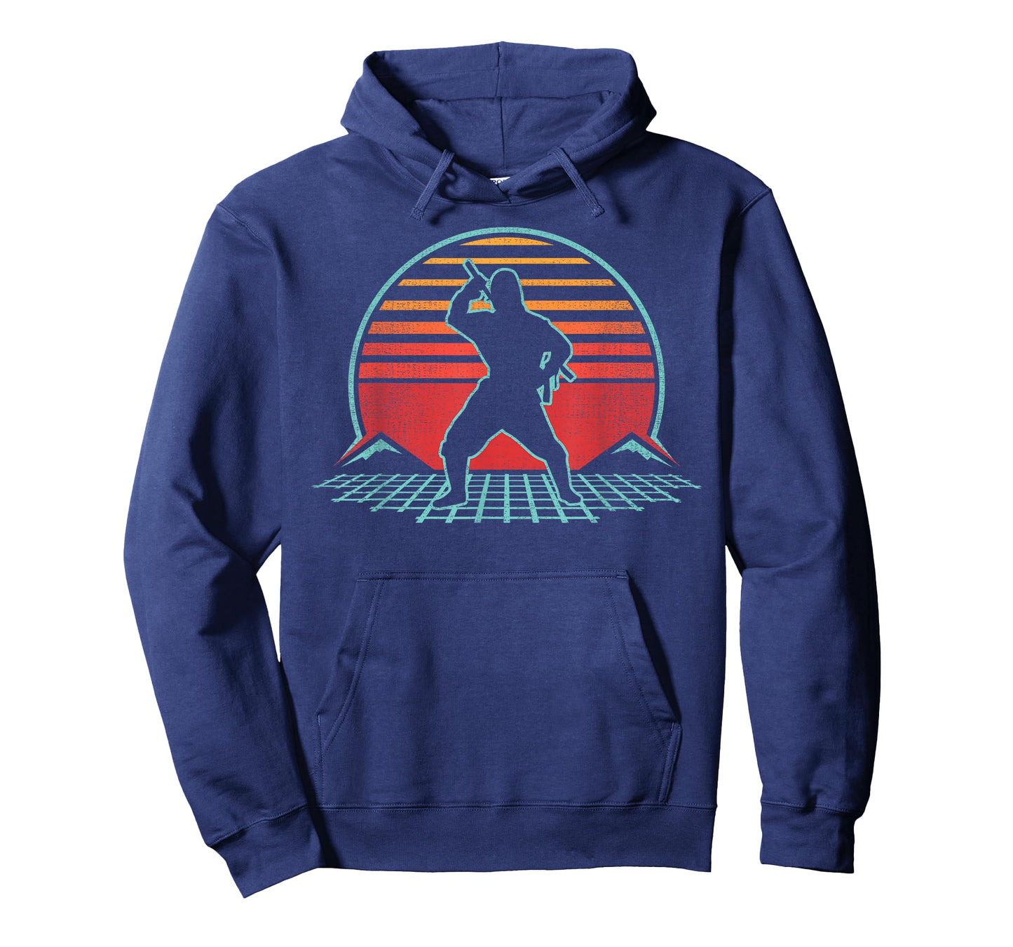 Ninja Shinobi Ninjutsu Warrior Retro Vintage 80s Style Gift T-Shirt