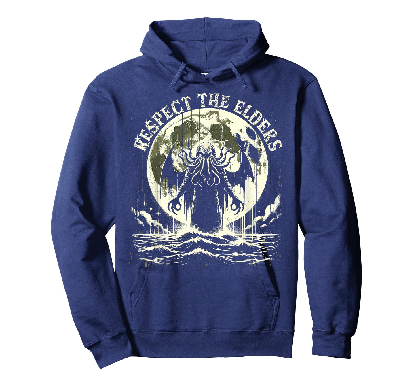 Cthulhu Respect The Elders, Vintage Cosmic Horror T-Shirt