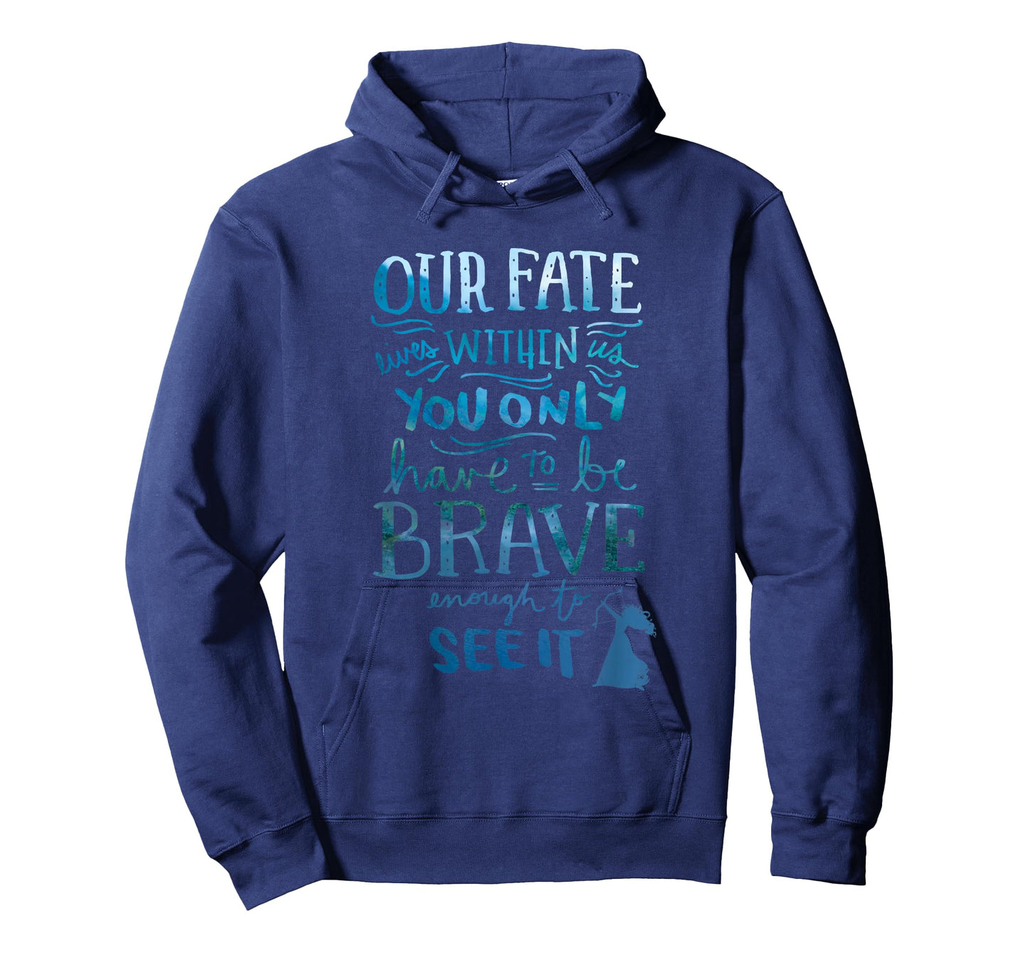 Disney Pixar Brave Our Fate Lies Within Us Merida Silhouette T-Shirt