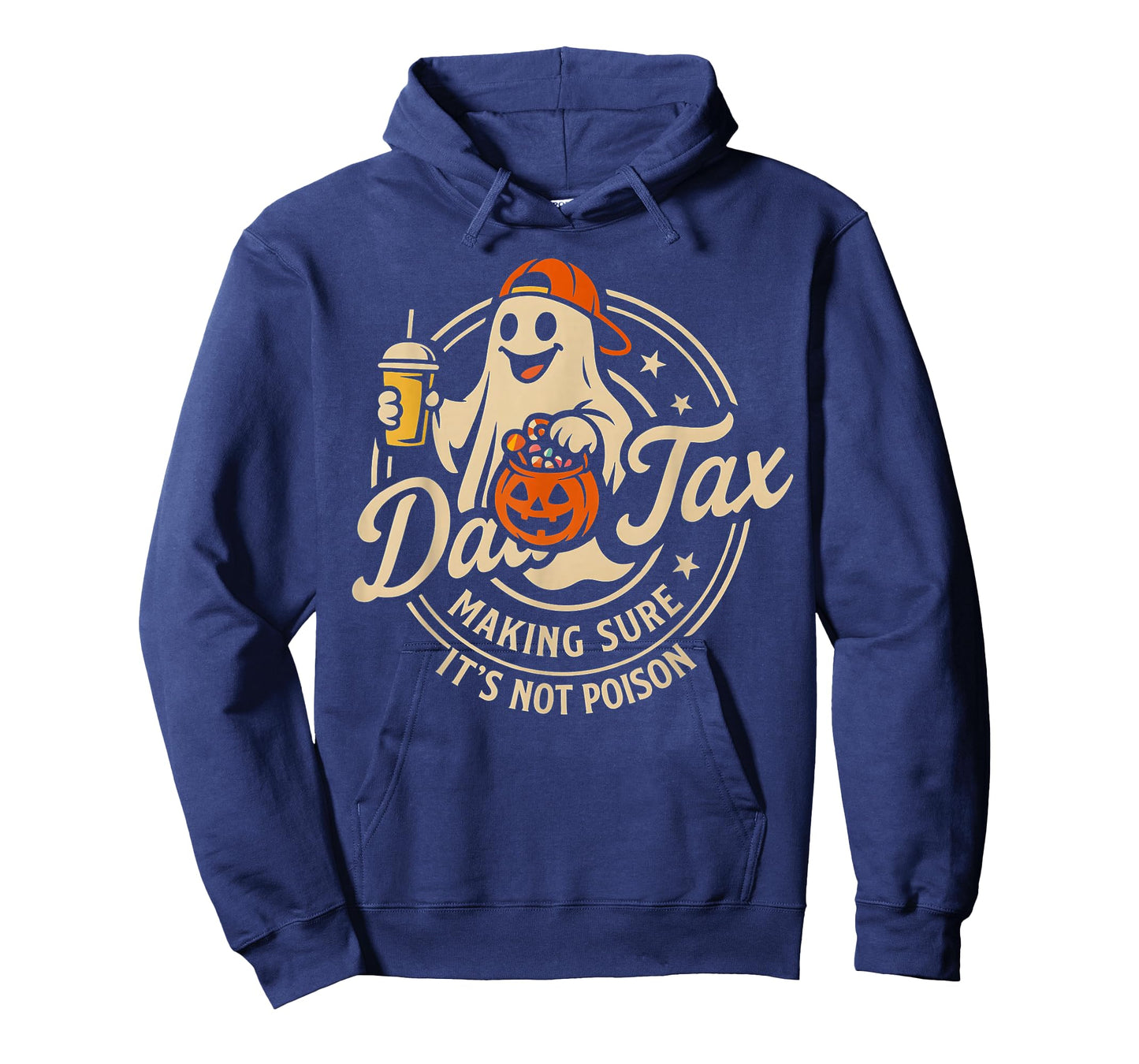 Ghost Boo Papa Halloween Dad Tax Making Sure Not Poison T-Shirt