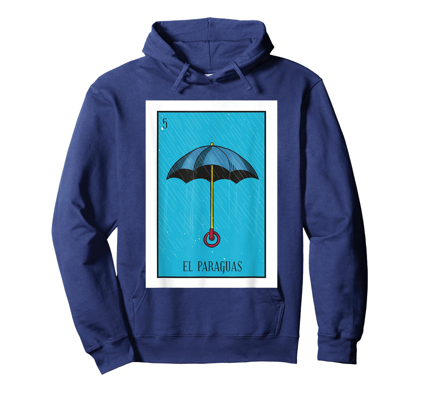 El Paraguas Lottery Gift The Umbrella Card Mexican Lottery T-Shirt