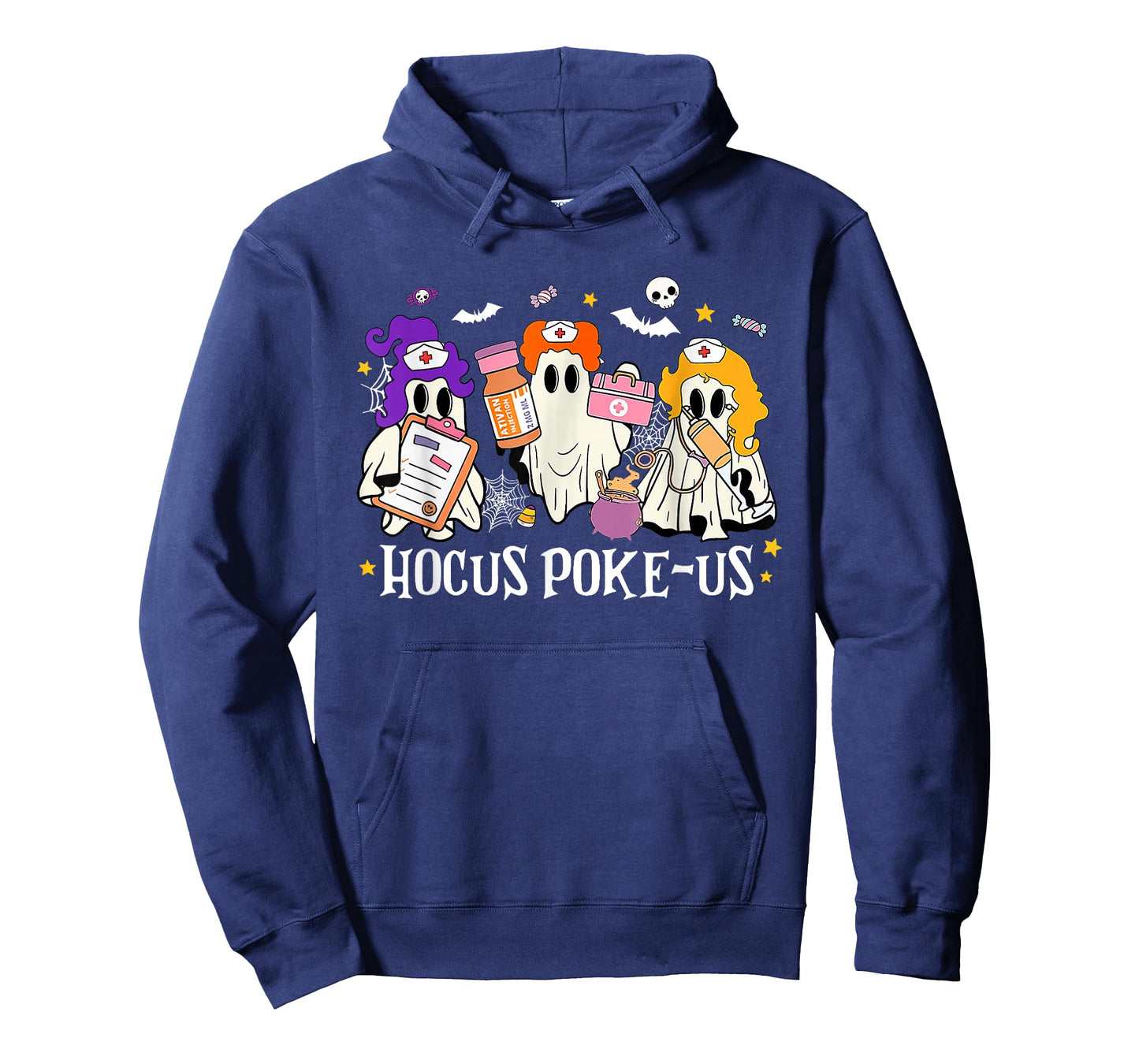 Hocus Poke-us Nurse Hocus Pocus Spooky Nurse Halloween T-Shirt