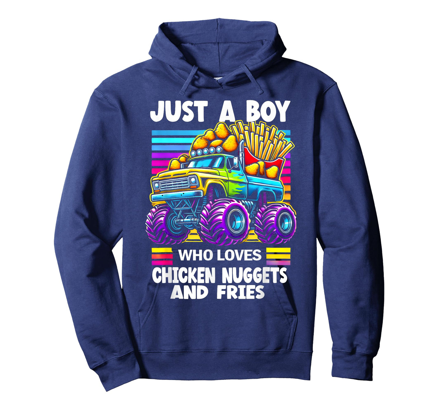 Just a Boy Who Loves Chicken Nuggets and Fries T-Shirt