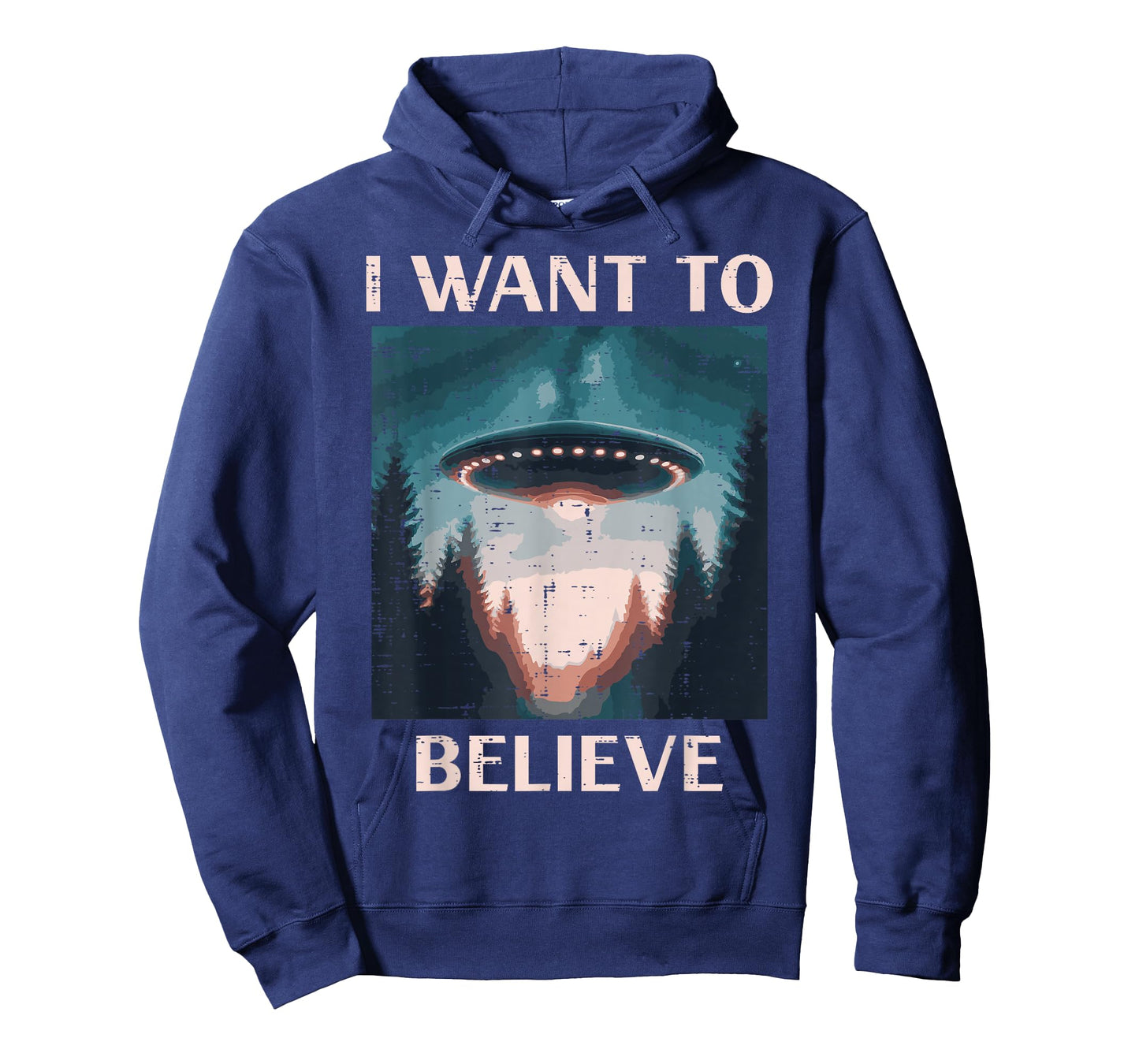 UFO I Want To Believe Alien Extraterrestrial Men Women Kids T-Shirt