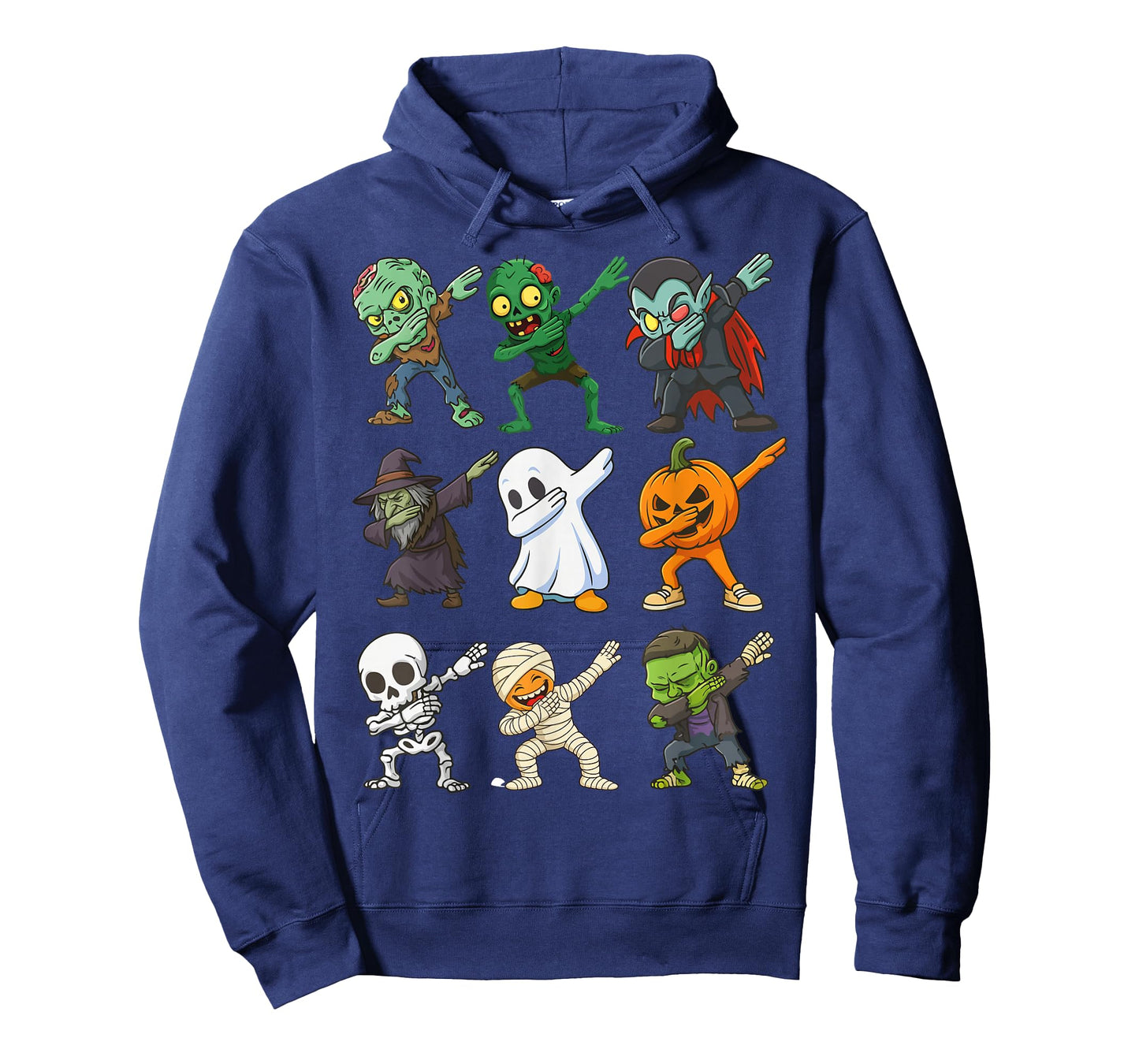 Dabbing Skeleton Zombie Pumpkin Mummy Vampire Halloween Boys T-Shirt