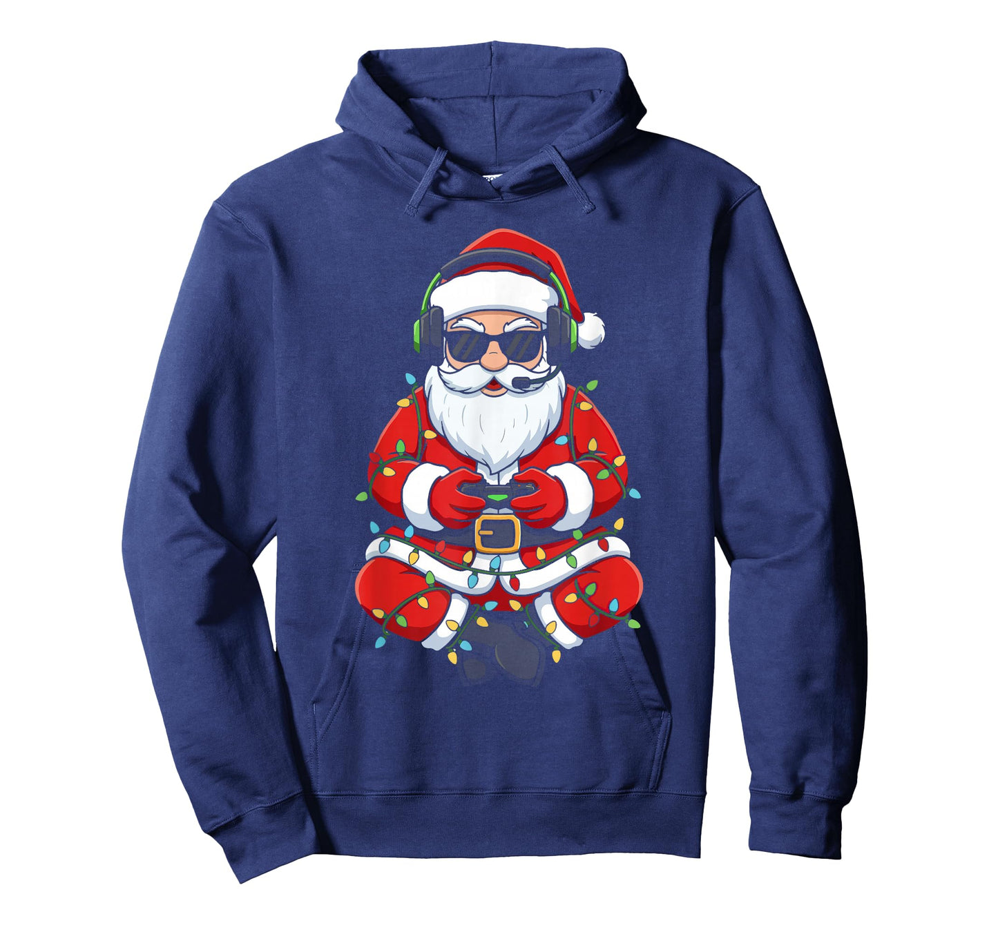 Merry Christmas Gamer Santa Funny Play Game Boys Men Xmas T-Shirt
