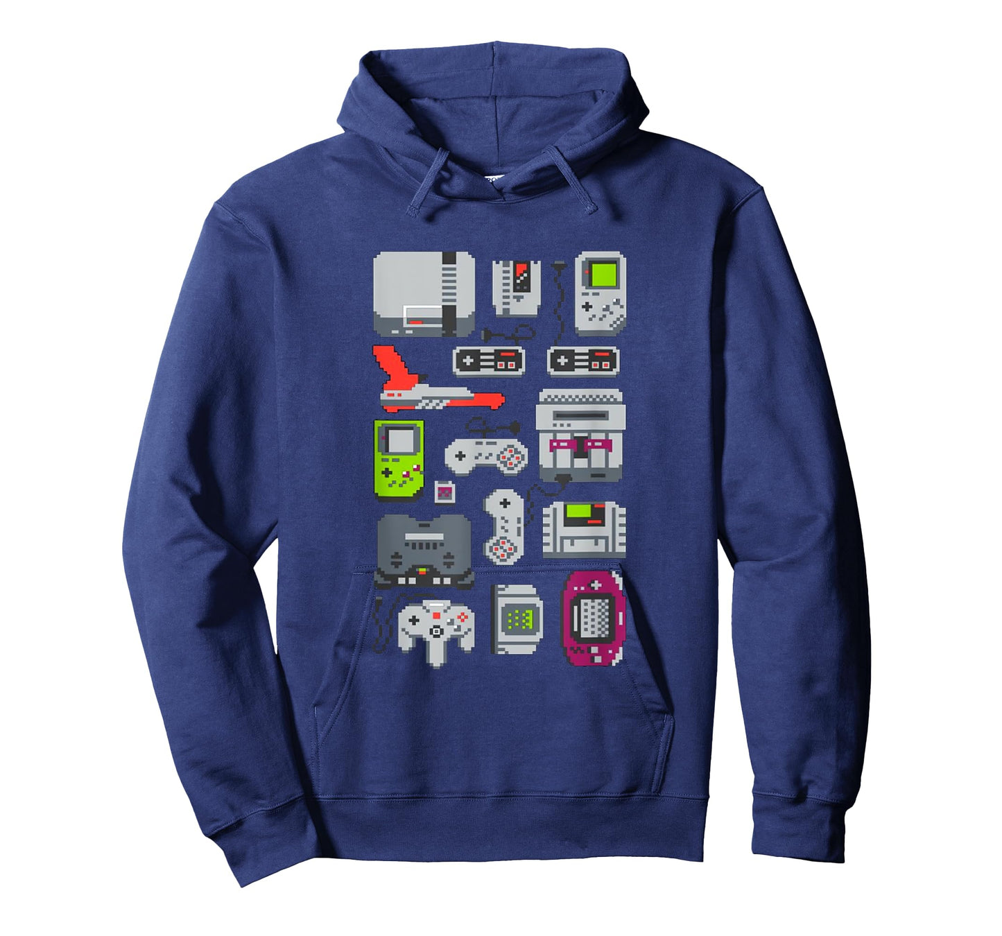 8 Bit Vintage Gaming Consoles T-Shirt