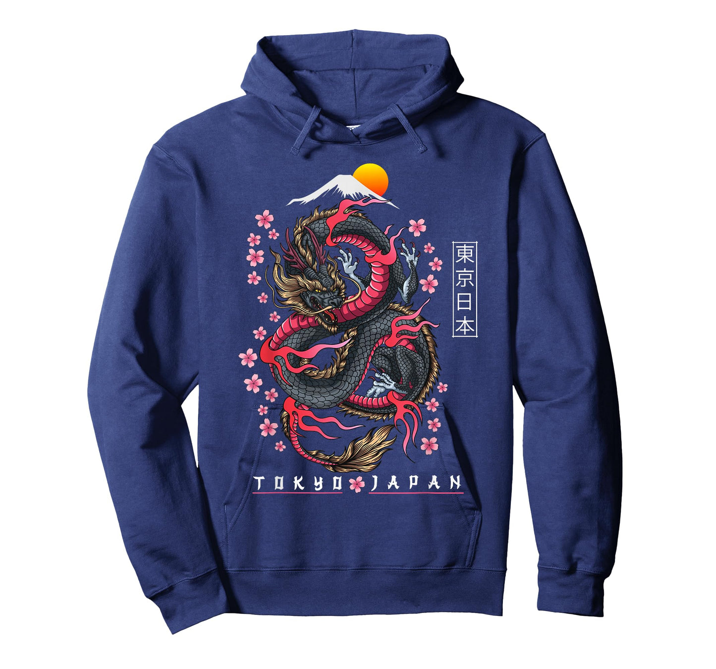 Japanese Aesthetic Dragon Tokyo Japan Manga Anime Asian 80โs T-Shirt