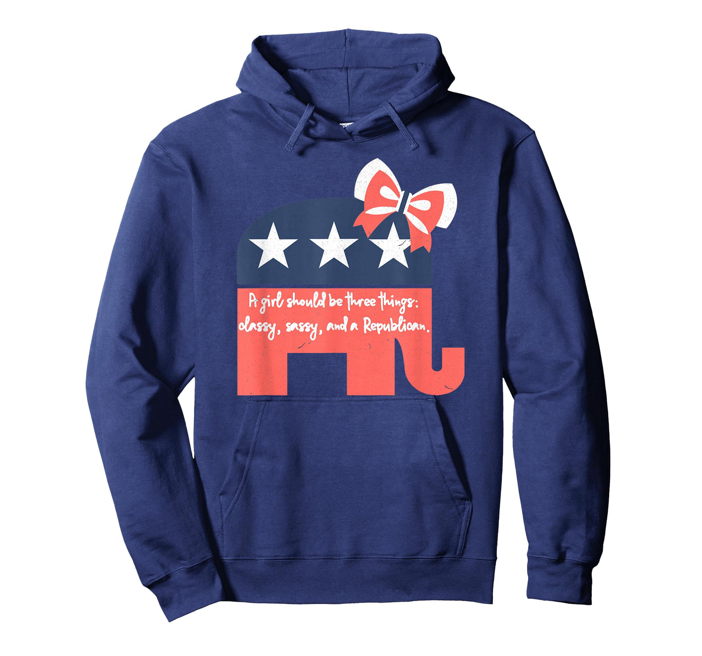 A Girl Should Be Three Things Republican Gifts for Women T-Shirt