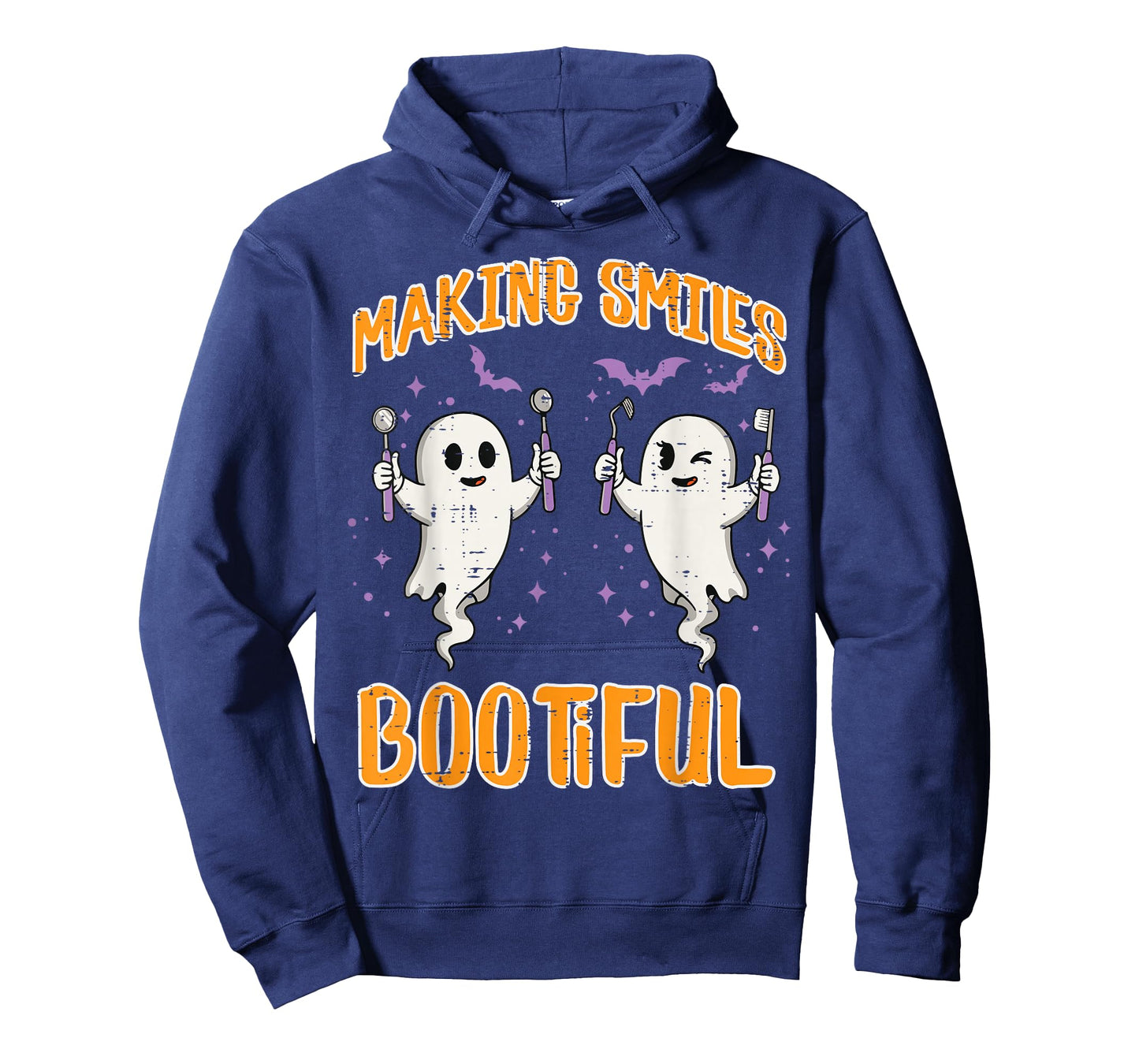 Halloween Ghost Dentist Smiles Bootiful Costume Men Women T-Shirt