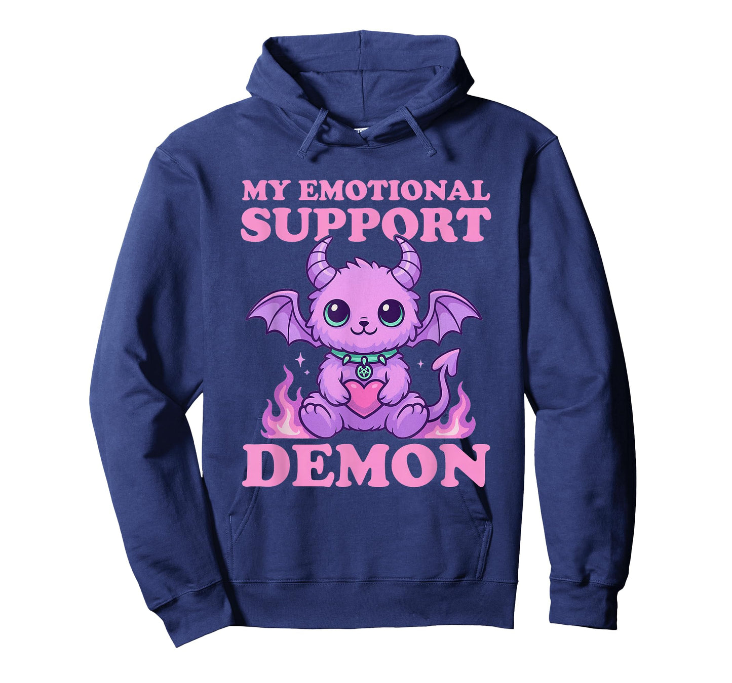 Pastel Goth My Emotional Support Demon Nu Goth Emo Gothic T-Shirt