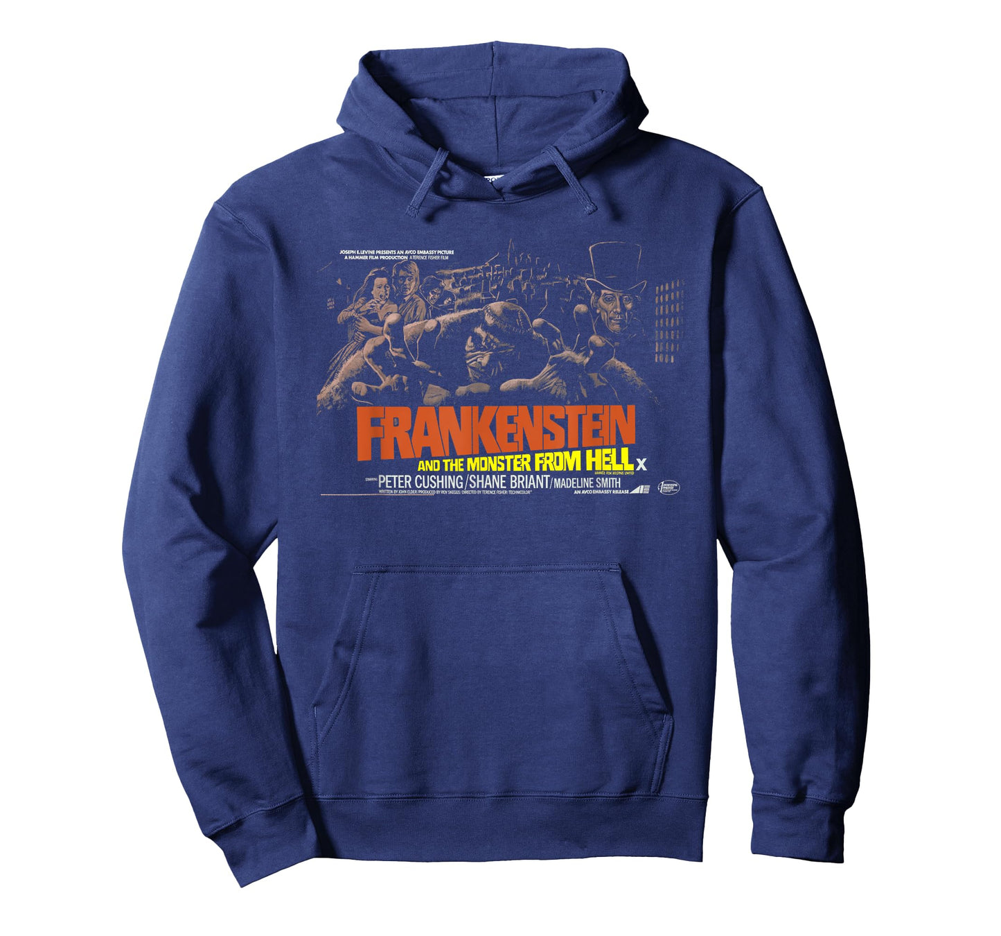Frankenstein & The Monster from Hell Movie Poster Art T-Shirt