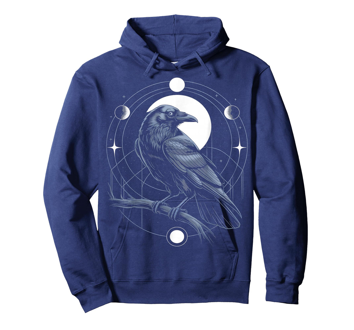Raven Crow Dark Bird Witchcraft Omens Midnight T-Shirt