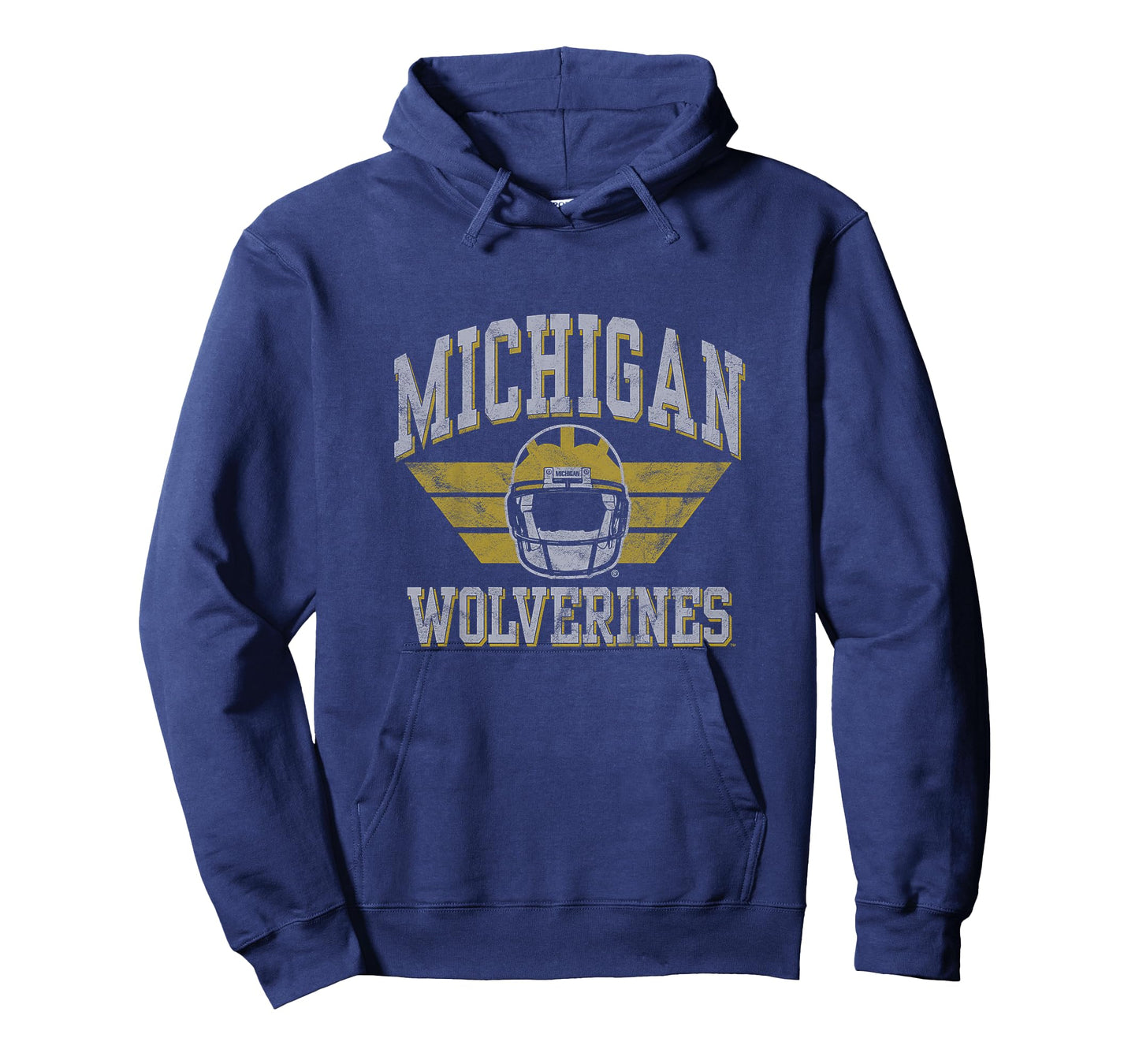 Kids University of Michigan Wolverines U of M Football Helmet T-Shirt