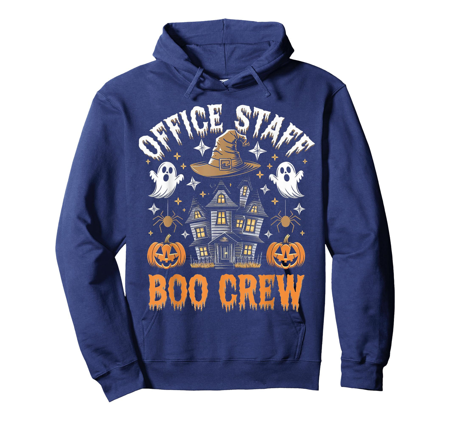 Office Staff Boo Crew Funny Halloween Matching Costume T-Shirt