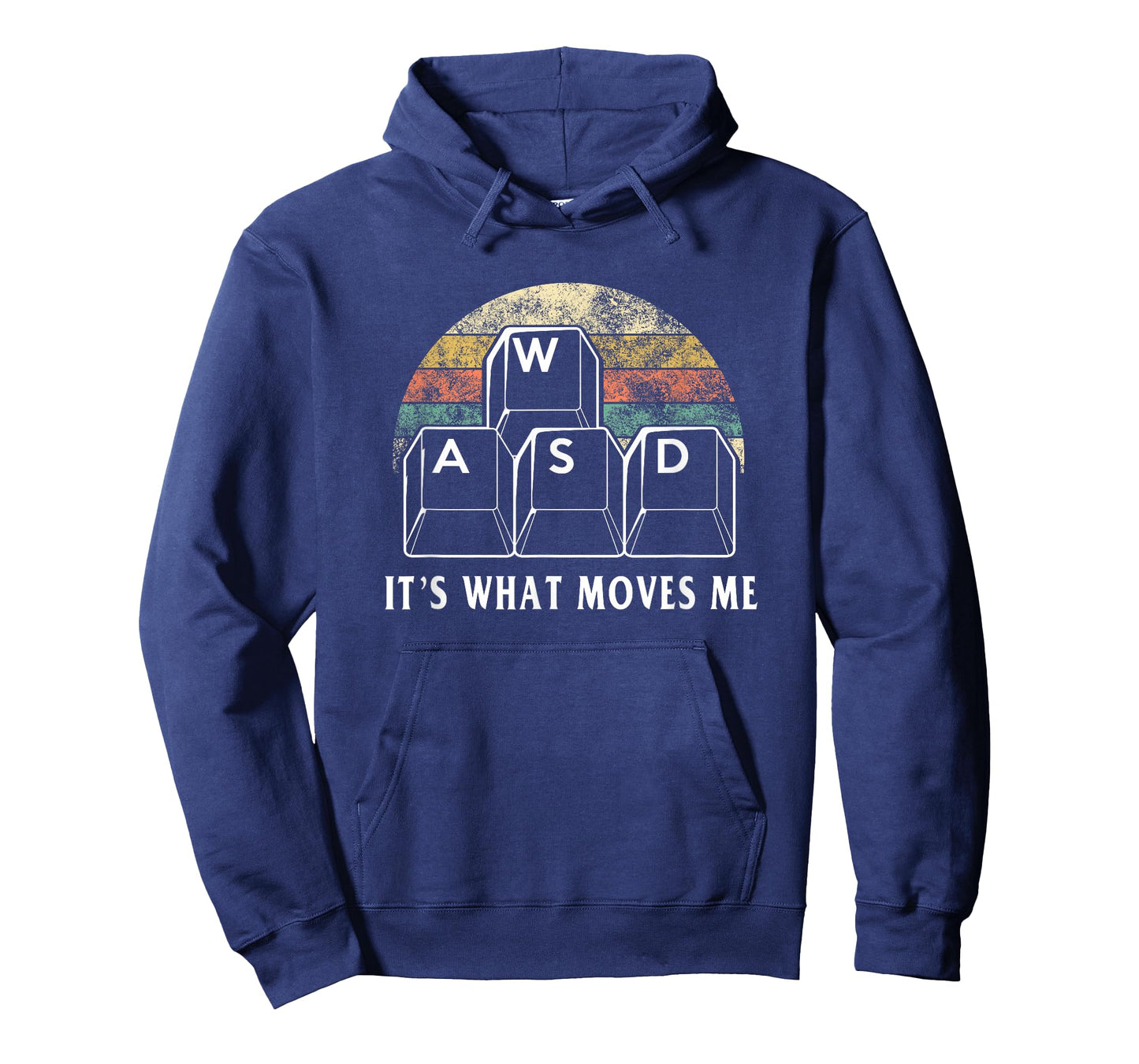 WASD It's What Moves Me - Funny PC Gamer Computer Nerd Gift T-Shirt