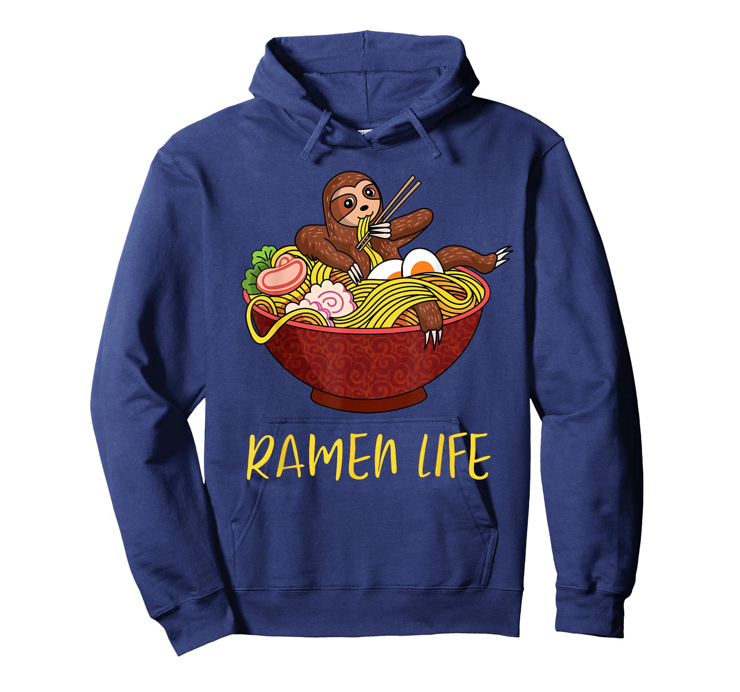 Ramen Life Funny Japanese Noodles Sloth Anime Humor Outfit T-Shirt