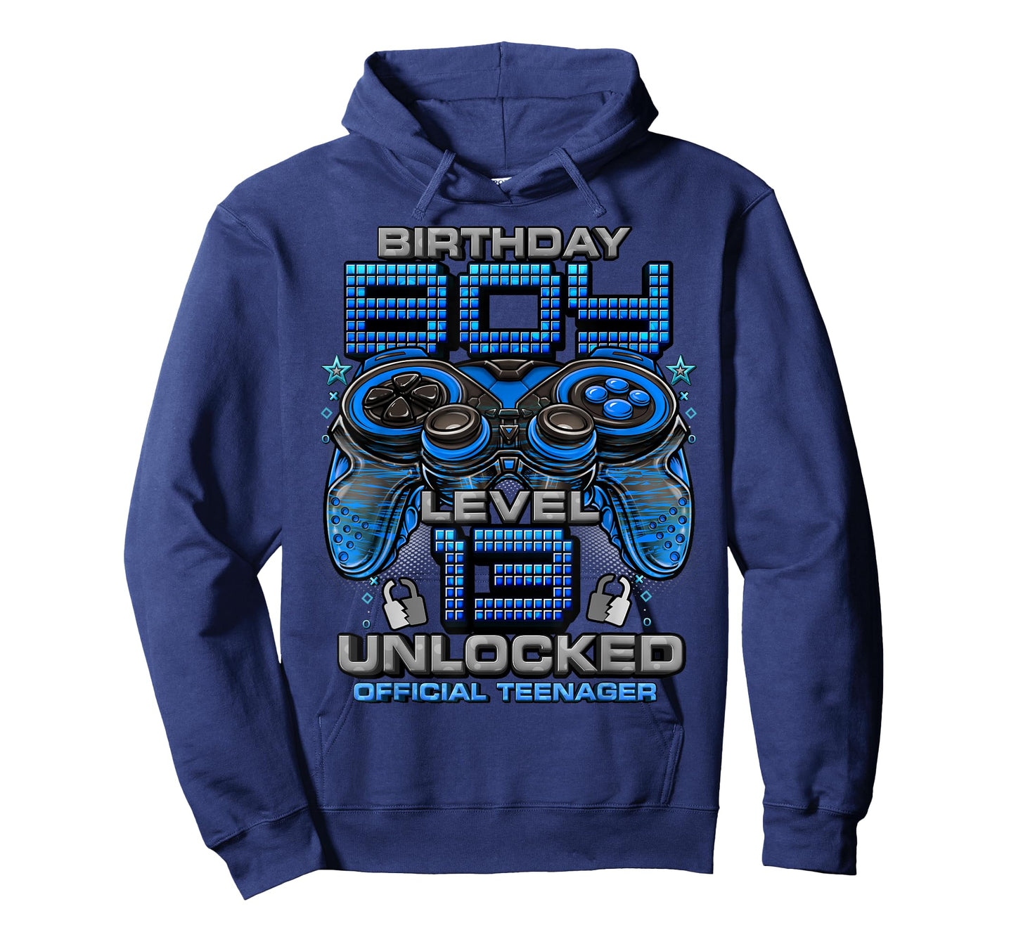 Level 13 Unlocked Awesome Since 2010 13th Birthday Gaming T-Shirt
