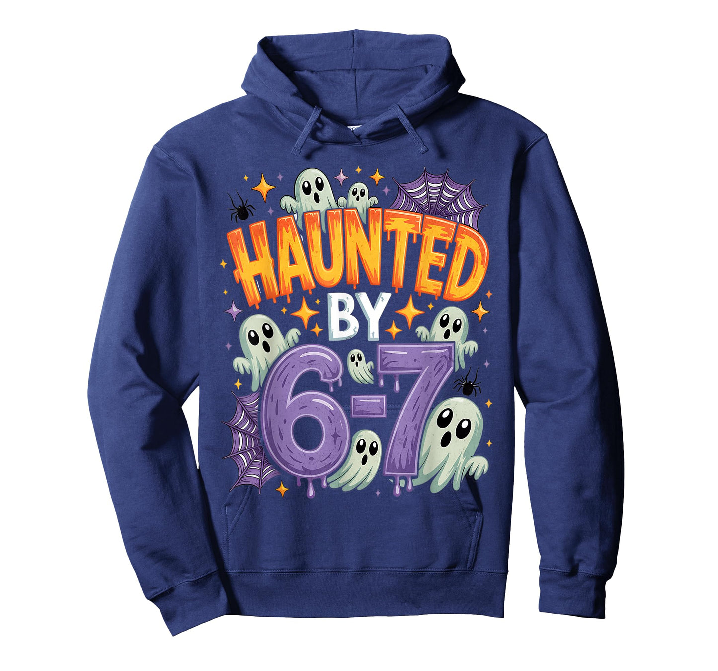 Haunted by 67 โ Funny Ghost and Pumpkin Halloween Costume T-Shirt
