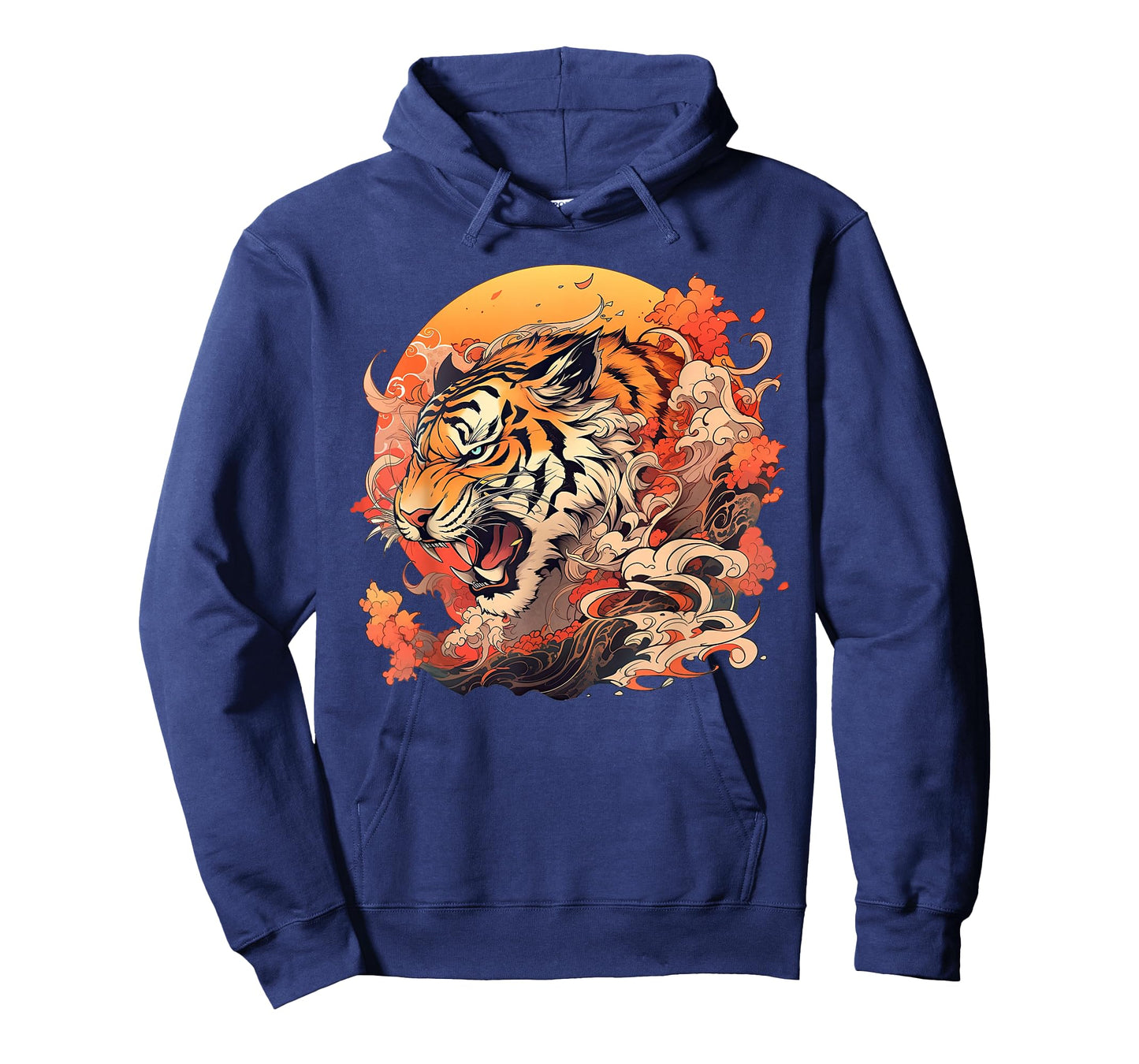 Asian Inspired Vintage Style 80s Retro Japanese Tiger T-Shirt