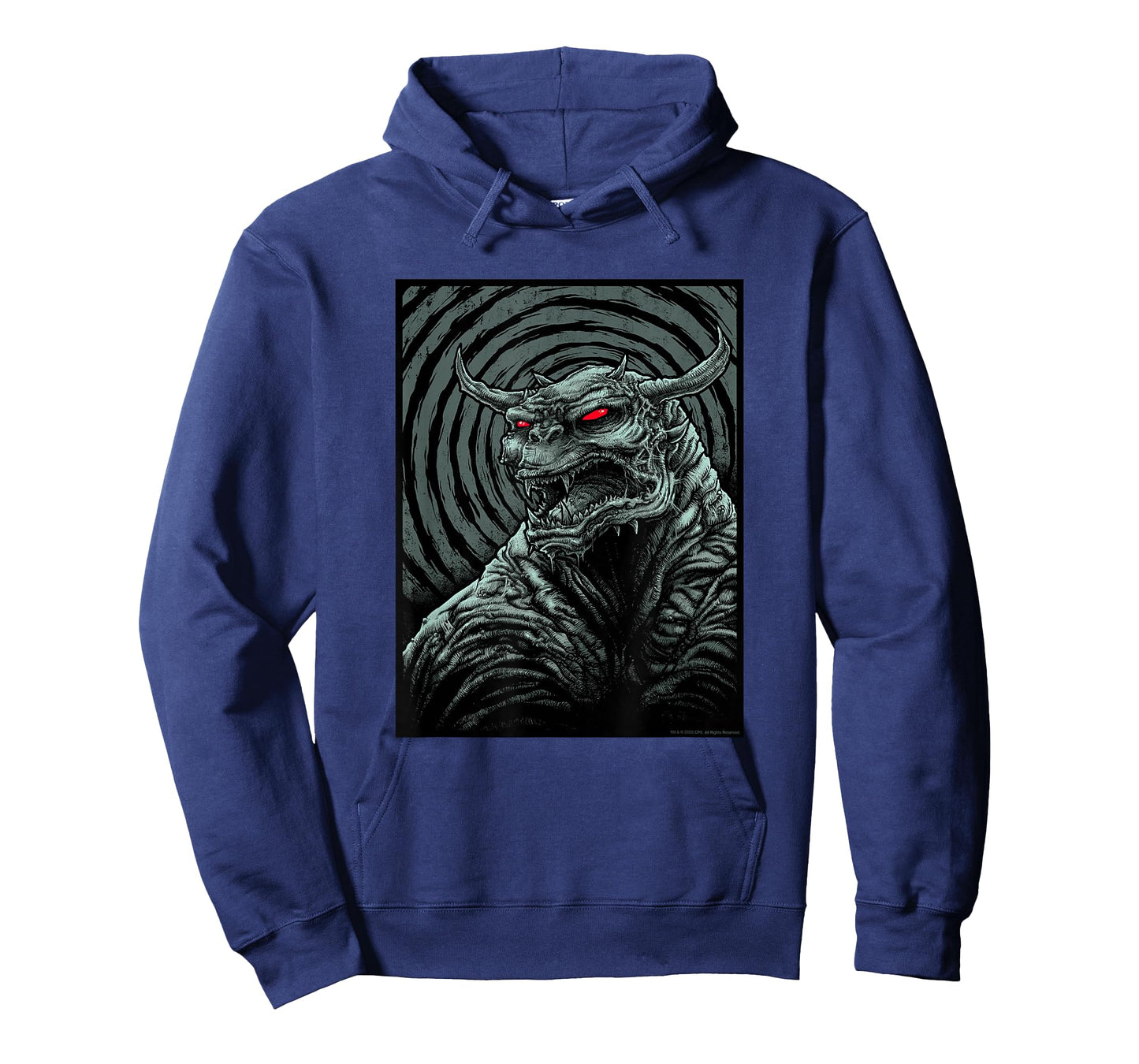 Ghostbusters Zuul Spiral Illustration Retro Movie T-Shirt