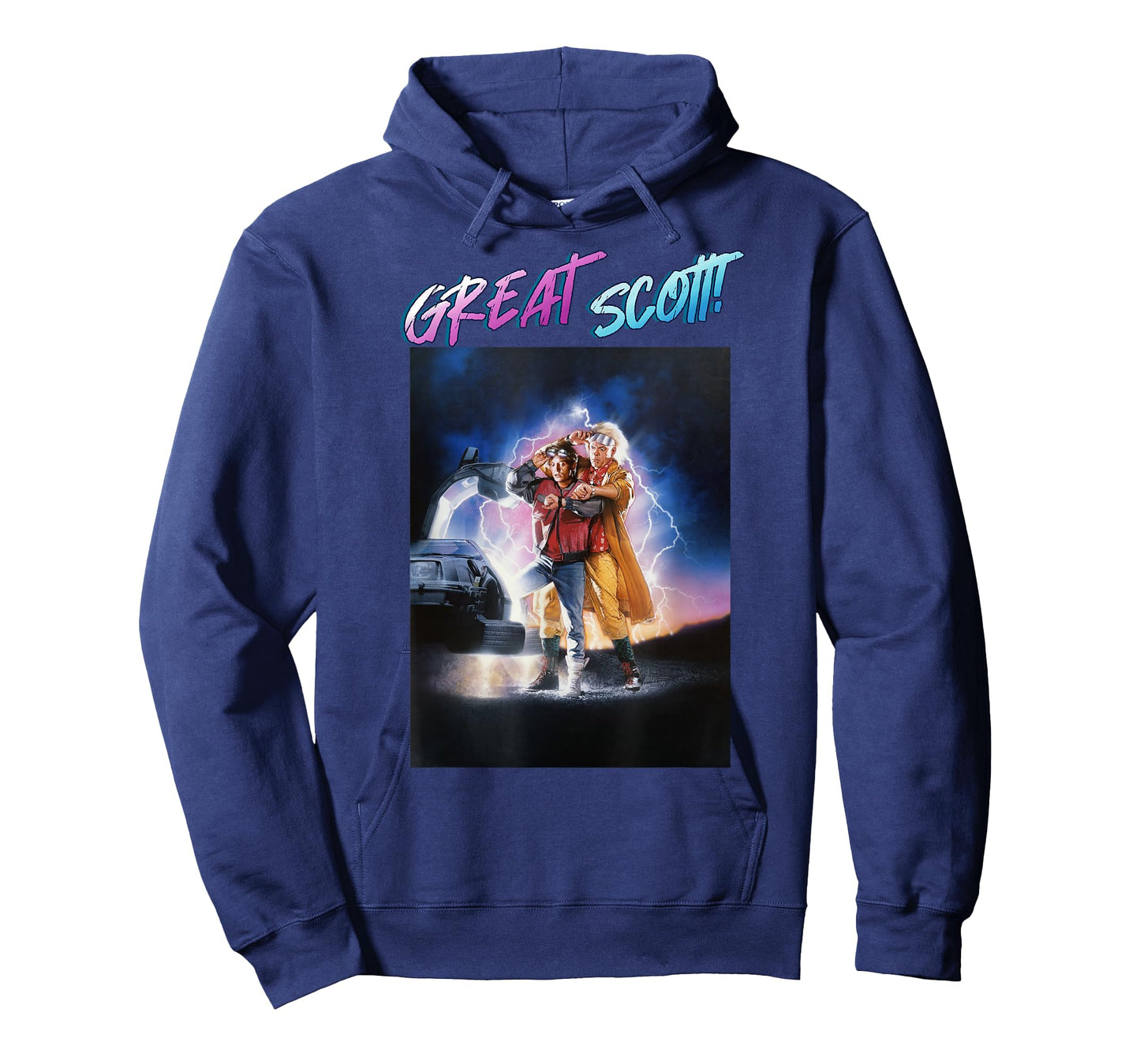 Back to The Future Great Scott Poster T-Shirt