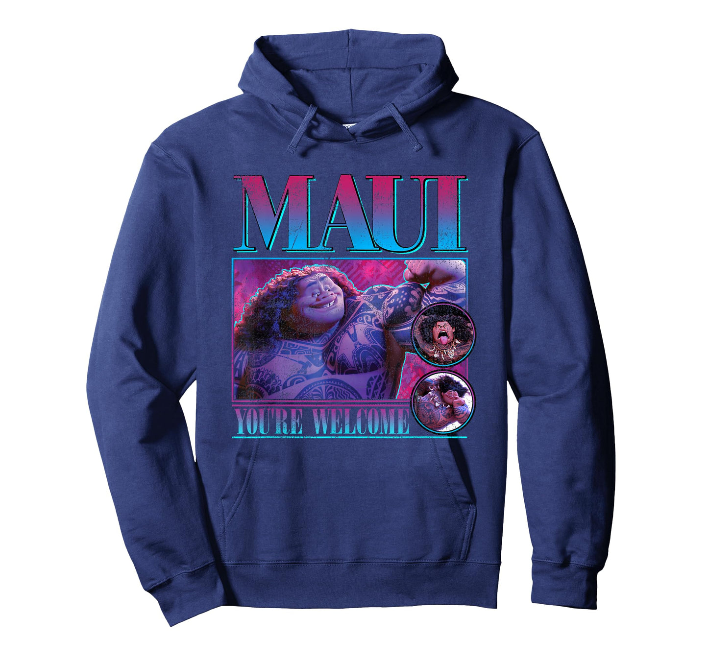 Disney Moana Maui You're Welcome Vintage Portrait Frame T-Shirt
