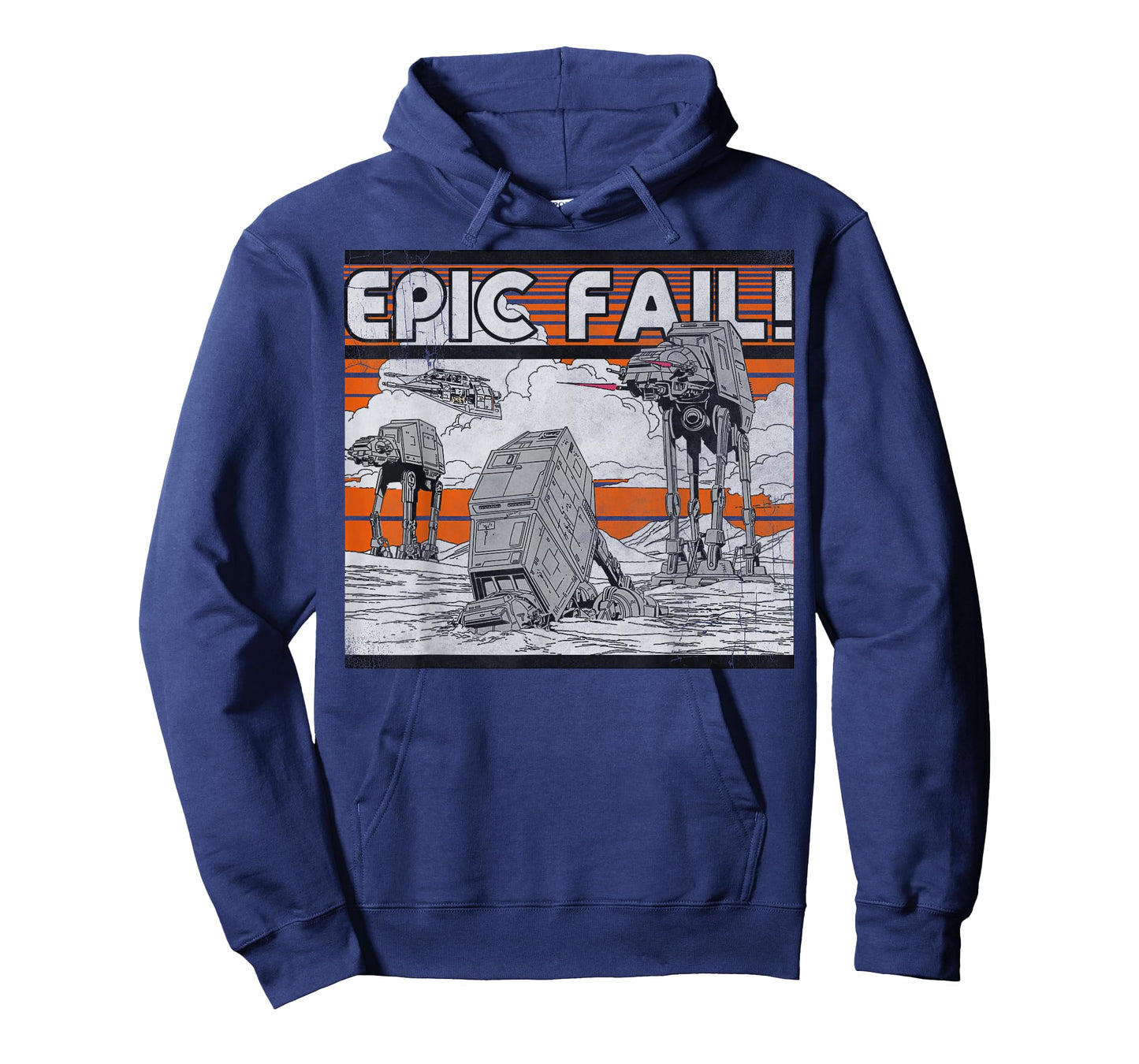 Star Wars AT-AT Walker Epic Fail Meme Graphic T-Shirt