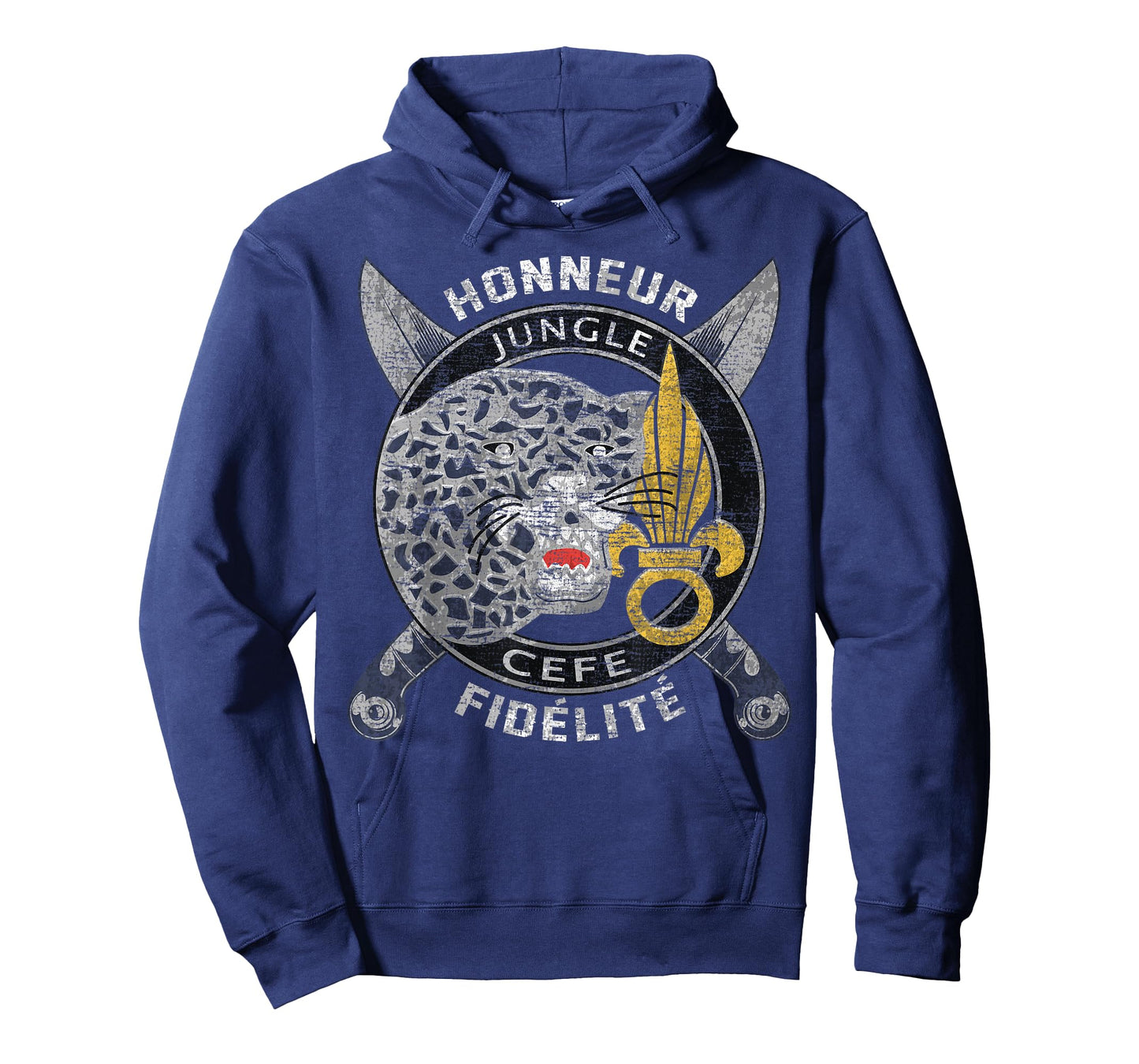 French Legion Etrangere Foreign French Army Jungle Warfare T-Shirt