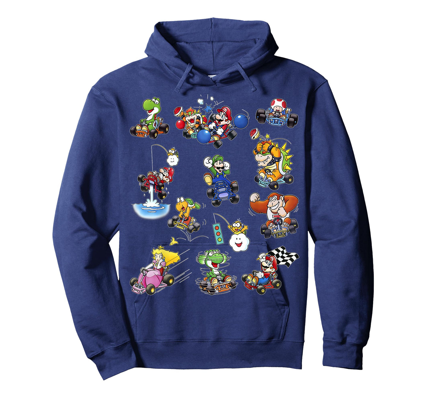 Mario Kart Racers Action Mach Up Poster T-Shirt